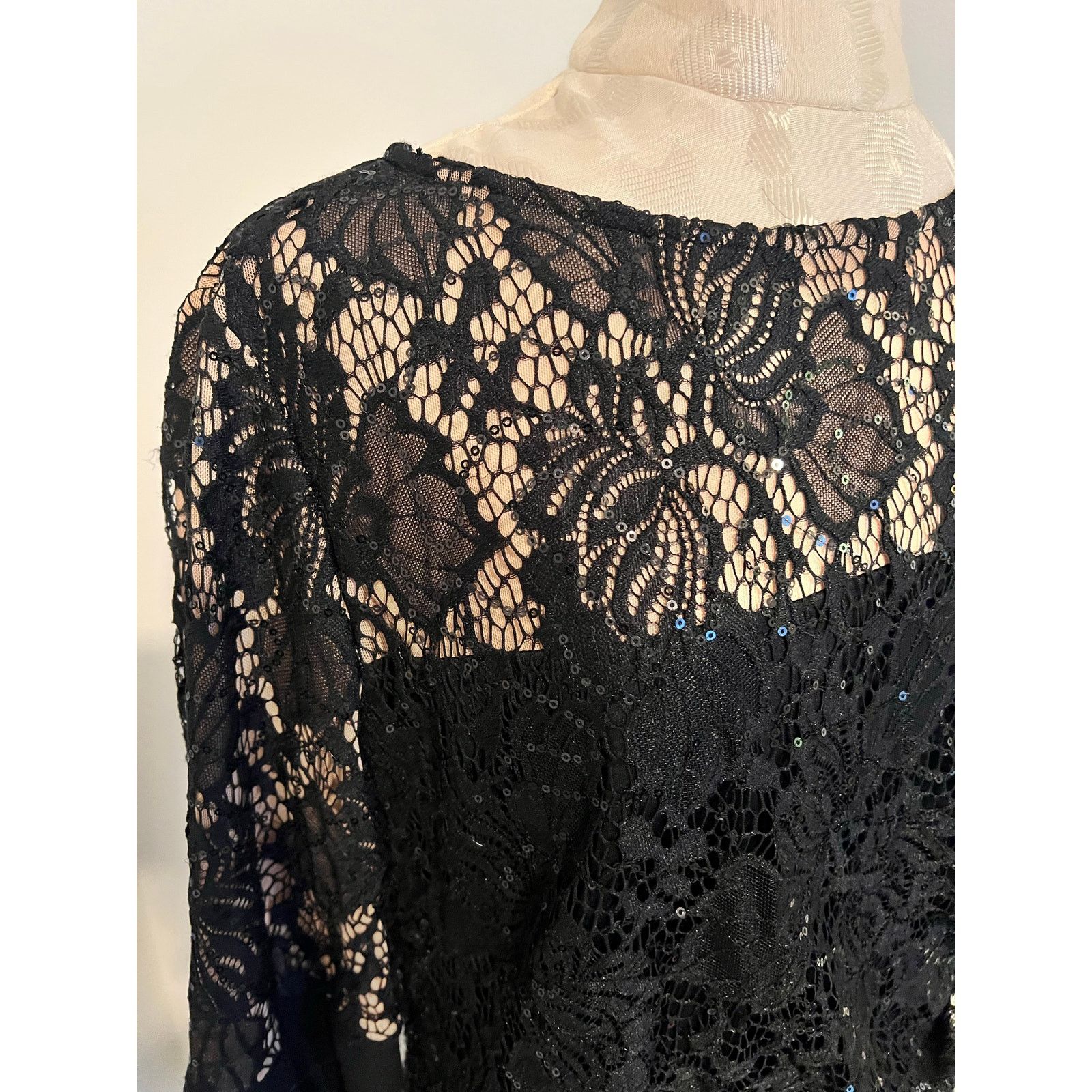 Lauren Ralph Lauren Lauren Ralph Lauren Floral Lace Knee Length Dress Size 14 Size XL / US 12-14 / IT 48-50 - 9 Thumbnail