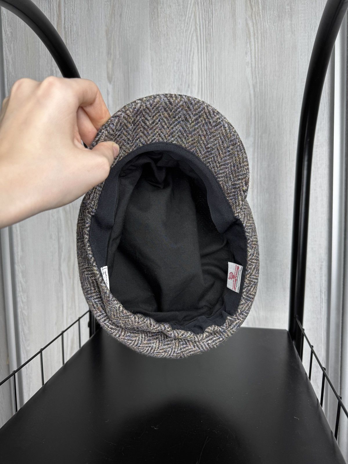 Harris Tweed Harris Tweed Helen Leigh grey hat Size ONE SIZE - 7 Thumbnail