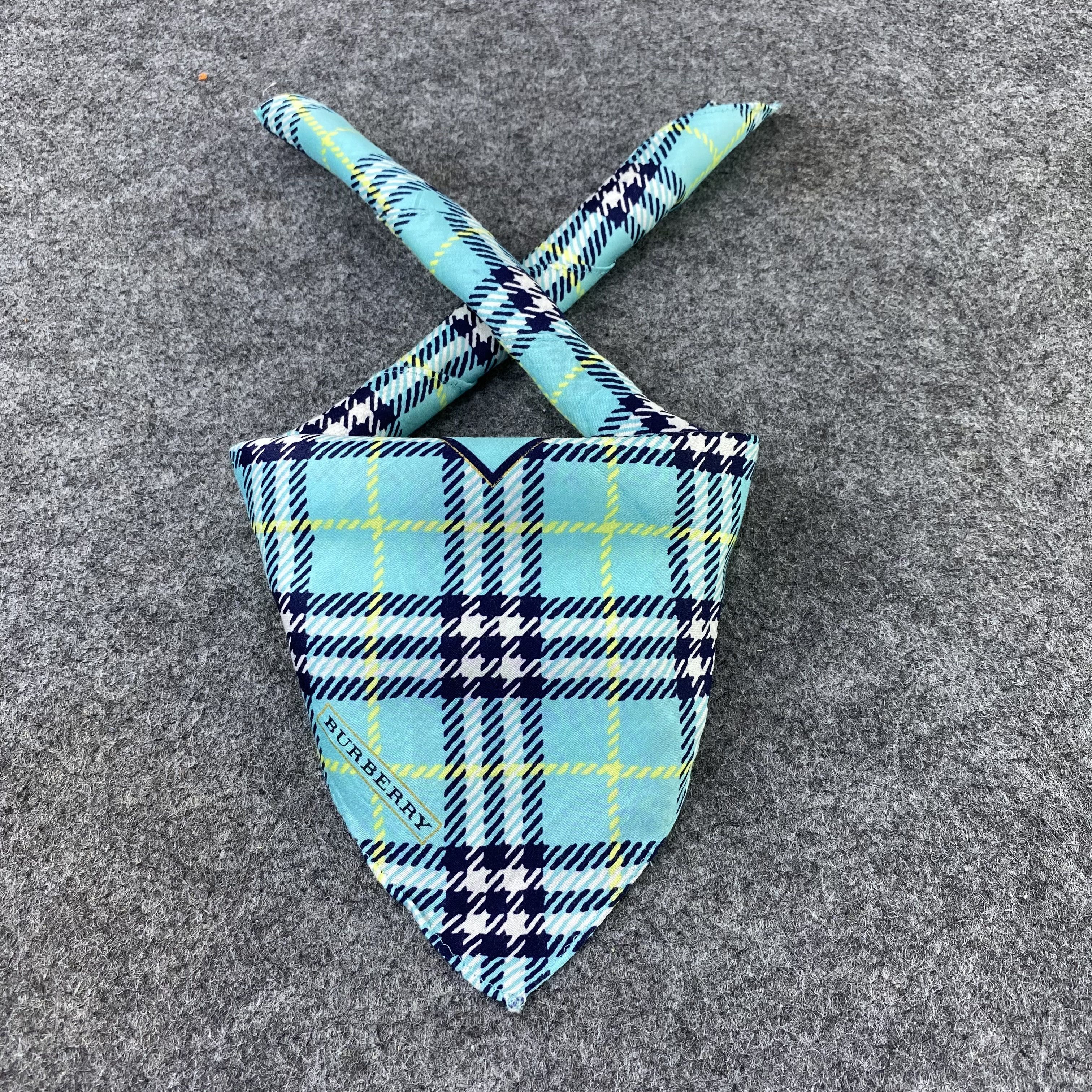 Burberry × Vintage Burberry Handkerchief / Bandana / Neckerchief-B1317 Size ONE SIZE - 2 Thumbnail