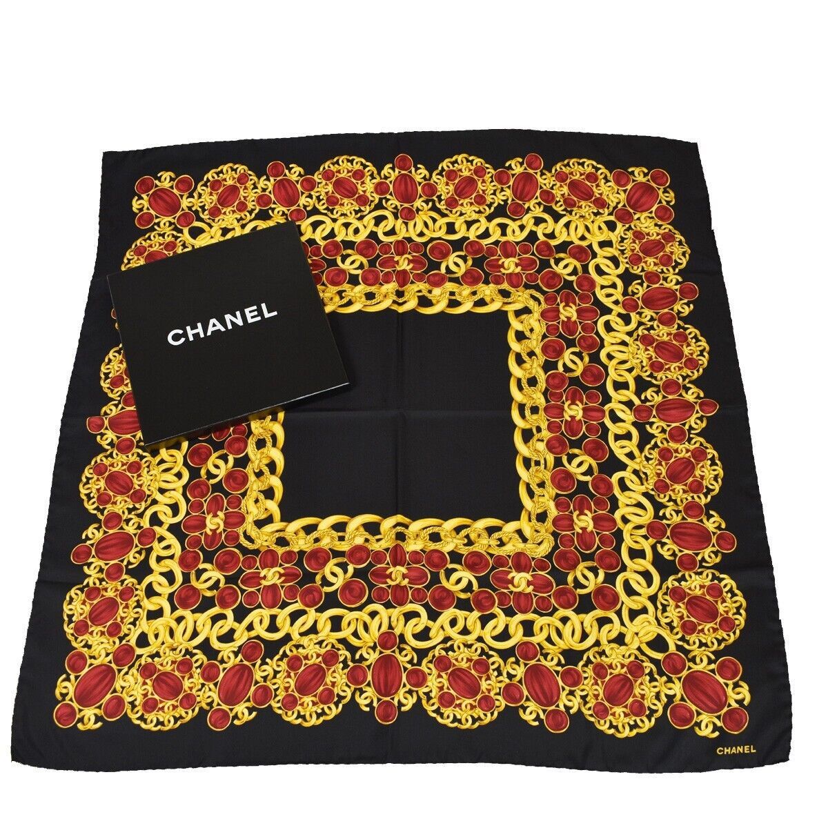 image of Chanel Scarves in Black, Women's
