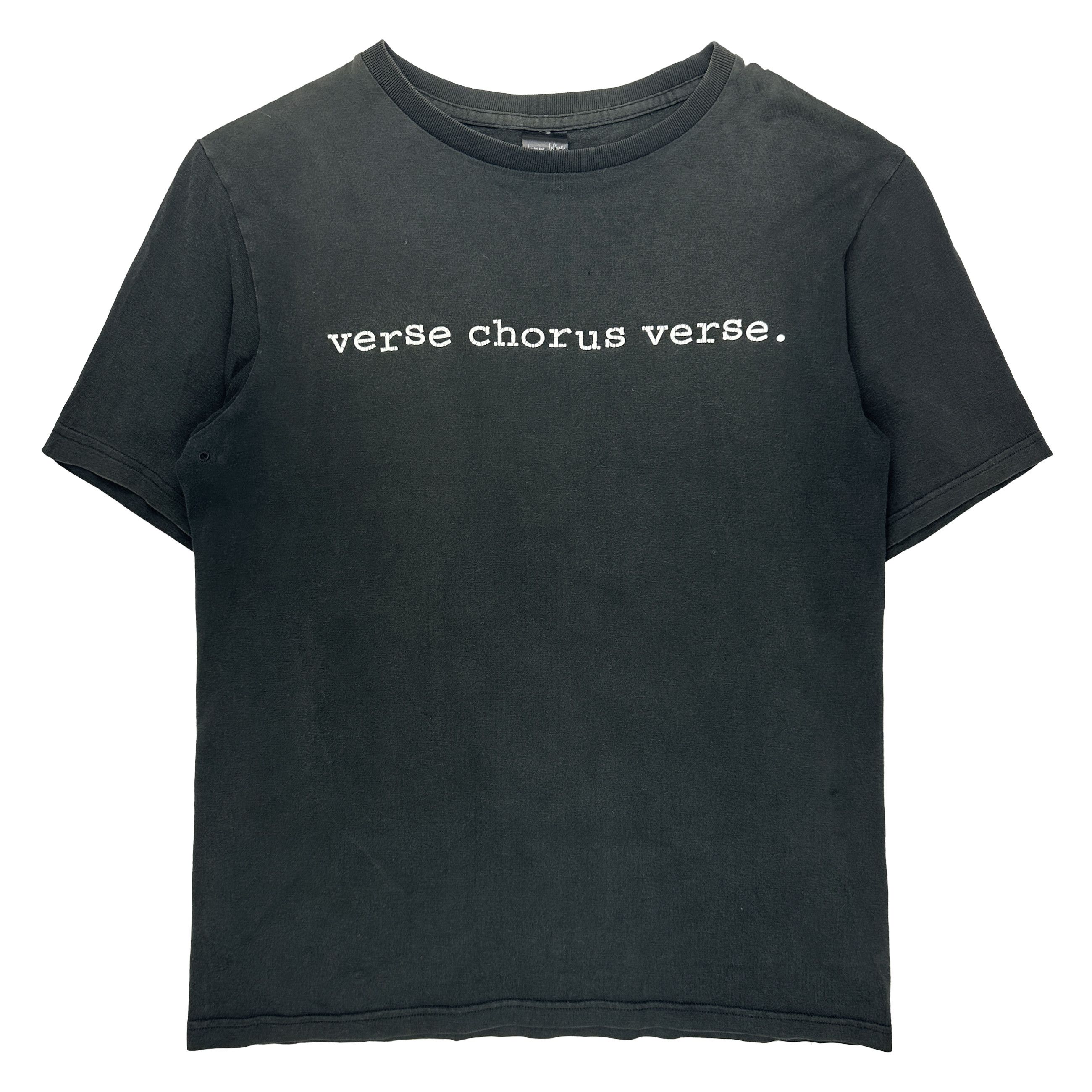 Number (N)ine × Takahiromiyashita The Soloist. "verse chorus verse" Tee Size US L / EU 52-54 / 3 - 1 Preview