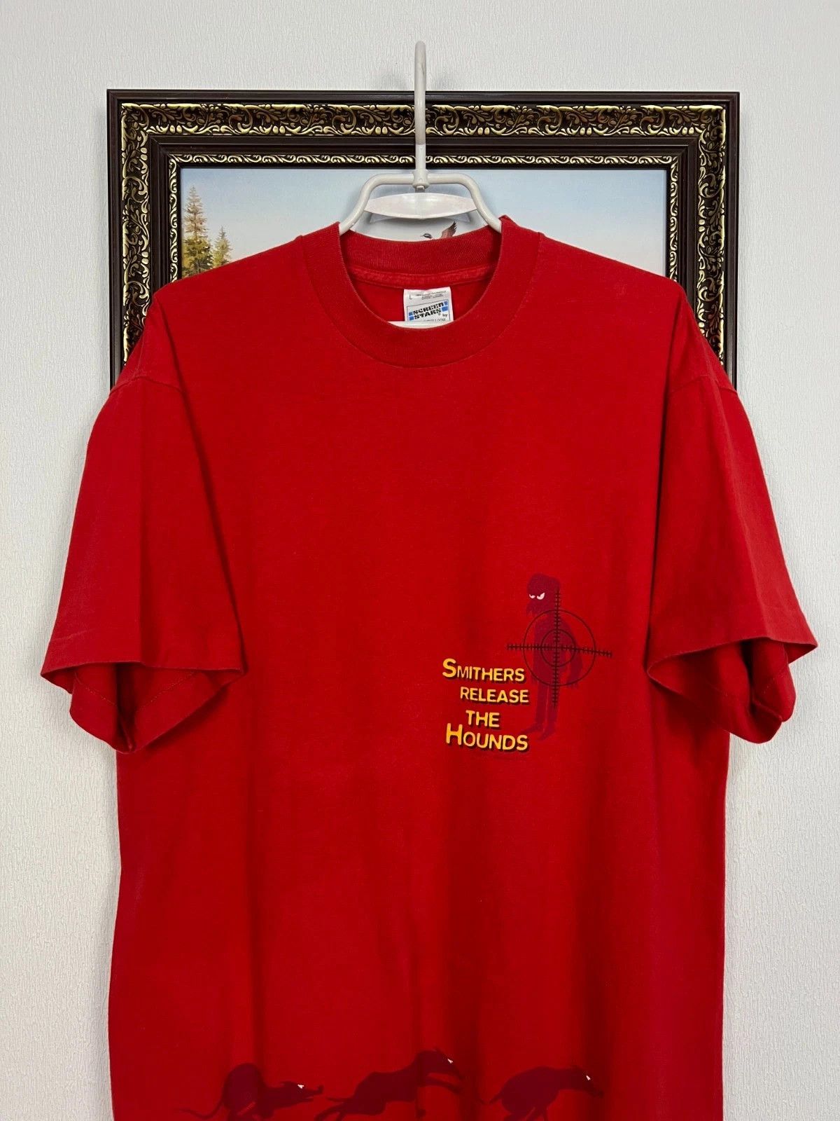 Vintage Vintage Mr. Burns Release The Hounds The Simpsons Shirt Tee Size US L / EU 52-54 / 3 - 2 Thumbnail
