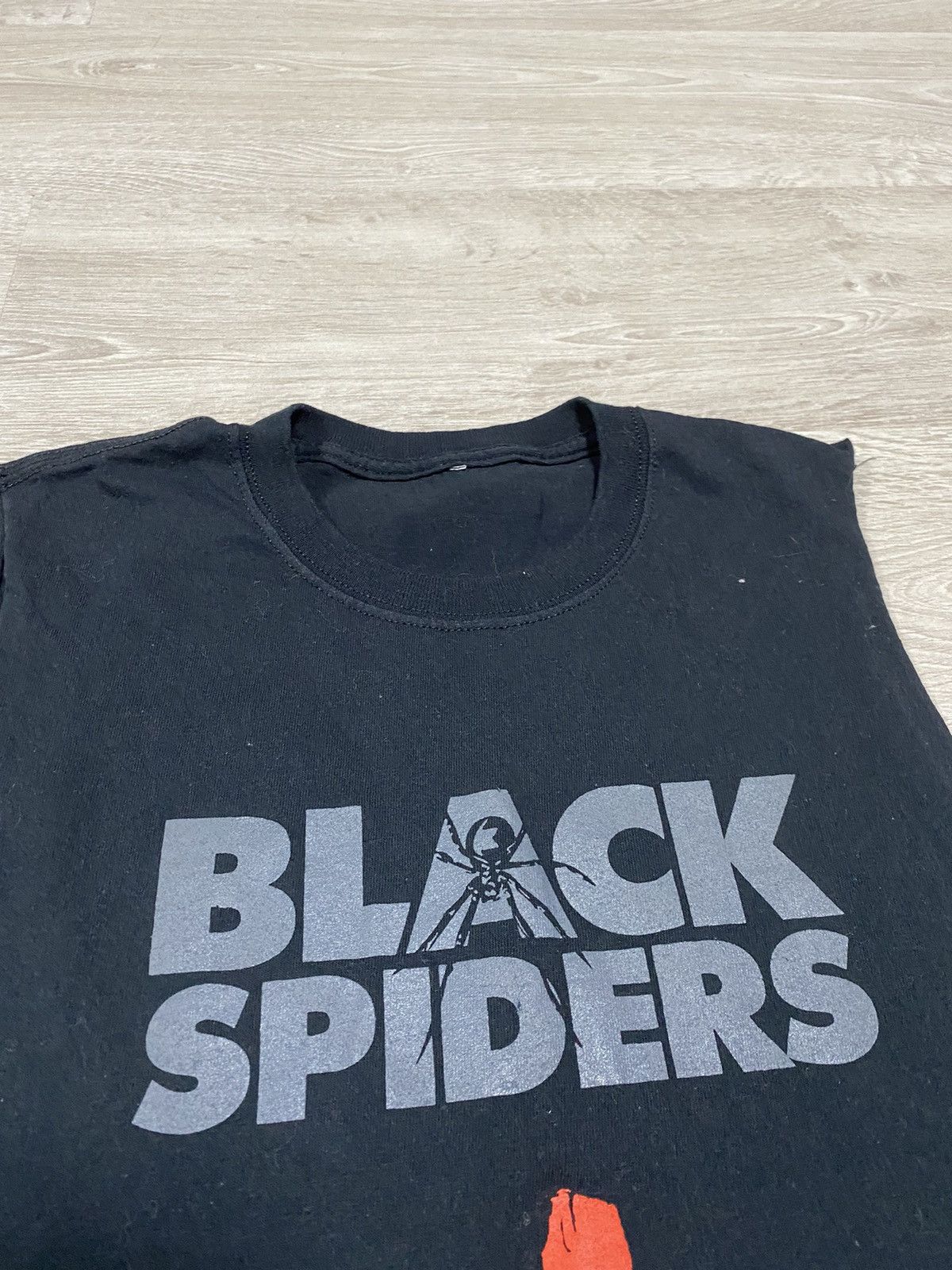 Band Tees Vintage Black Spiders Rock Tank Top sz S-M Size US S / EU 44-46 / 1 - 3 Thumbnail