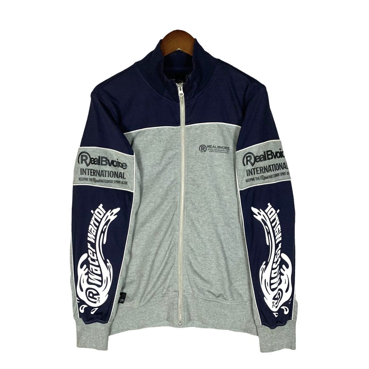 Vintage RealBvoice International Usa Zip Up Jacket