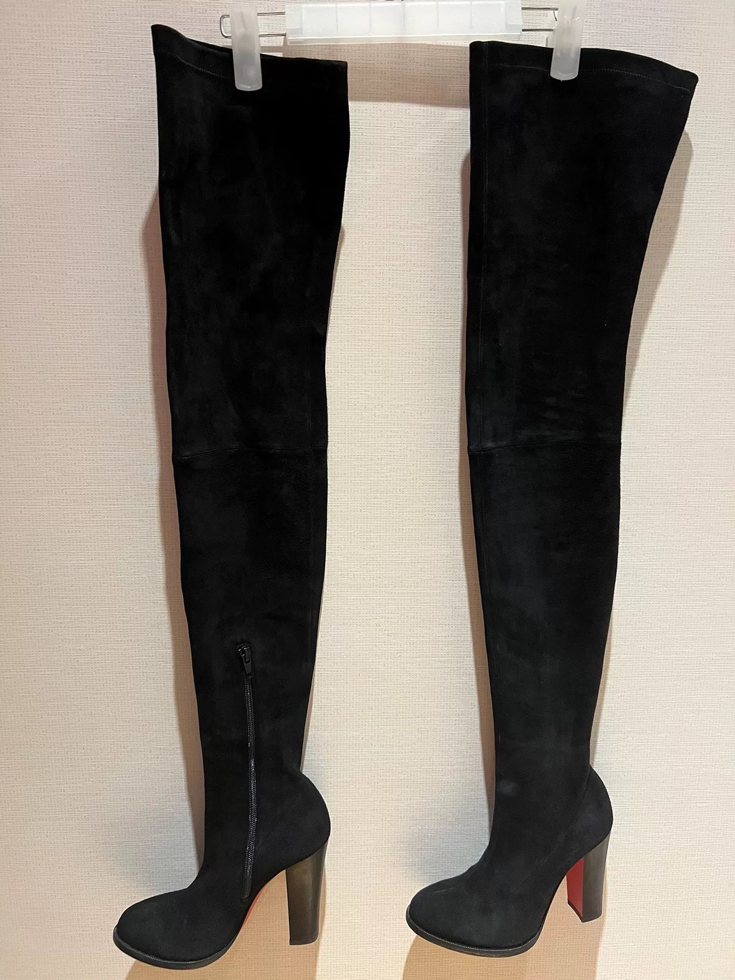 Christian Louboutin Christian Louboutin Over-the-Knee Boots Size US 5.5 / IT 35.5 - 1 Thumbnail