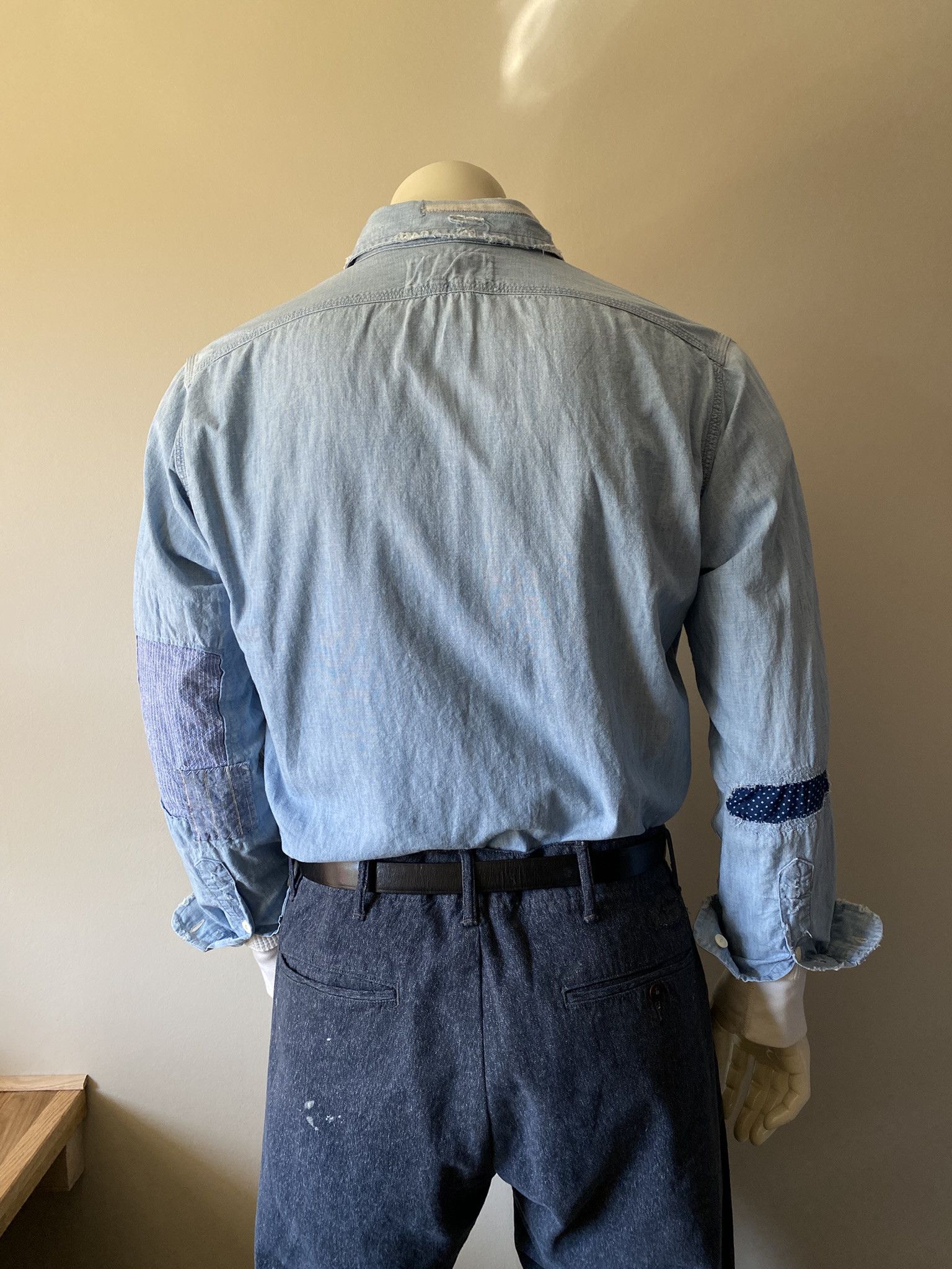 Kapital Worn-In Chambray Shirt Size US M / EU 48-50 / 2 - 4 Thumbnail