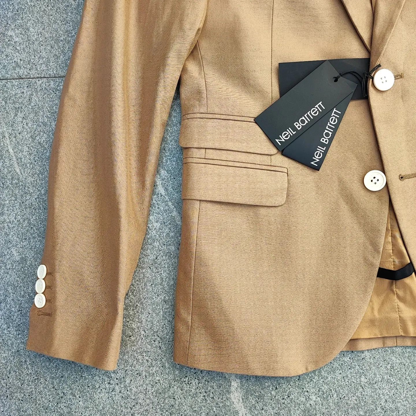 Neil Barrett NEIL BARRET ITALIAN CAMEL BLAZER-FASHIONELLA Size 34R - 7 Thumbnail