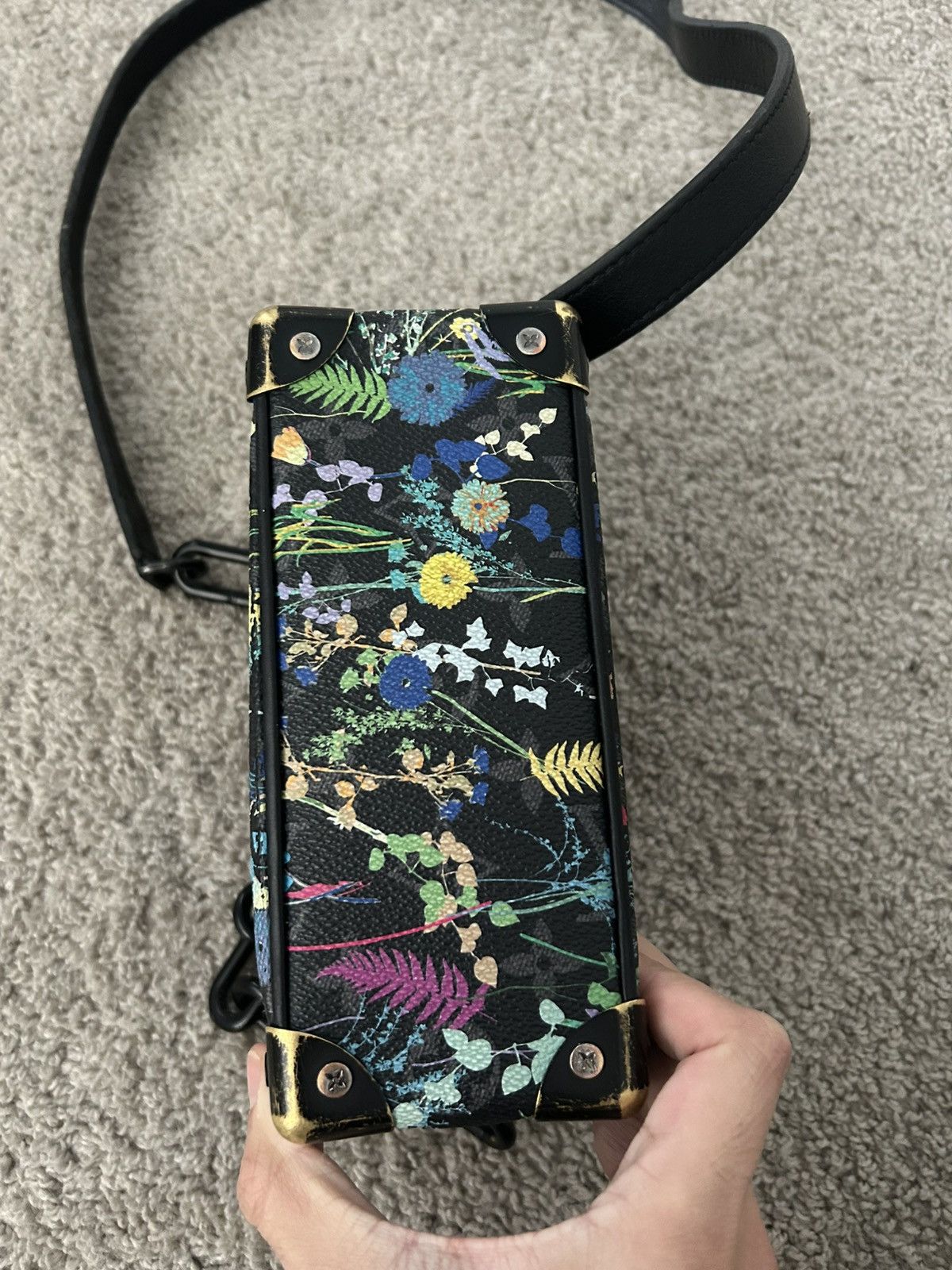 Louis Vuitton Louis Vuitton Mini Soft Trunk Monogram Eclipse Foliage Bag Size ONE SIZE - 7 Thumbnail
