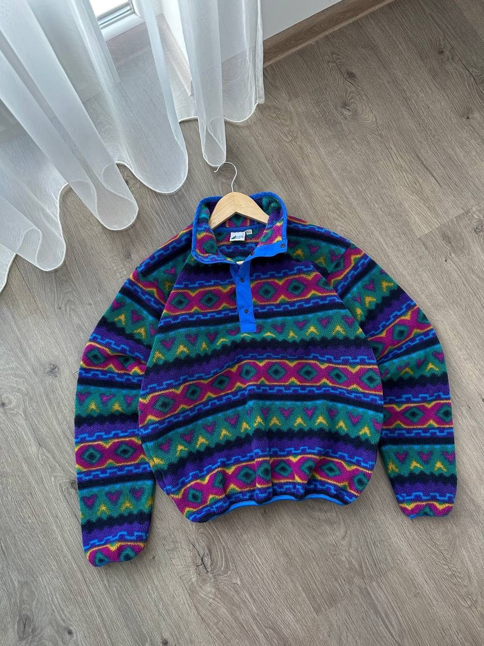 Japanese Brand × Vintage Vintage Mountain Outdoor Fleece Polartec Shinshilla Jacket Size US M / EU 48-50 / 2 - 10 Thumbnail