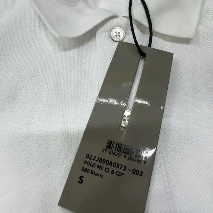 Dior Dior Dior White Casual Polo Shirt for Men 0079-2507 Size US S / EU 44-46 / 1 - 5 Thumbnail