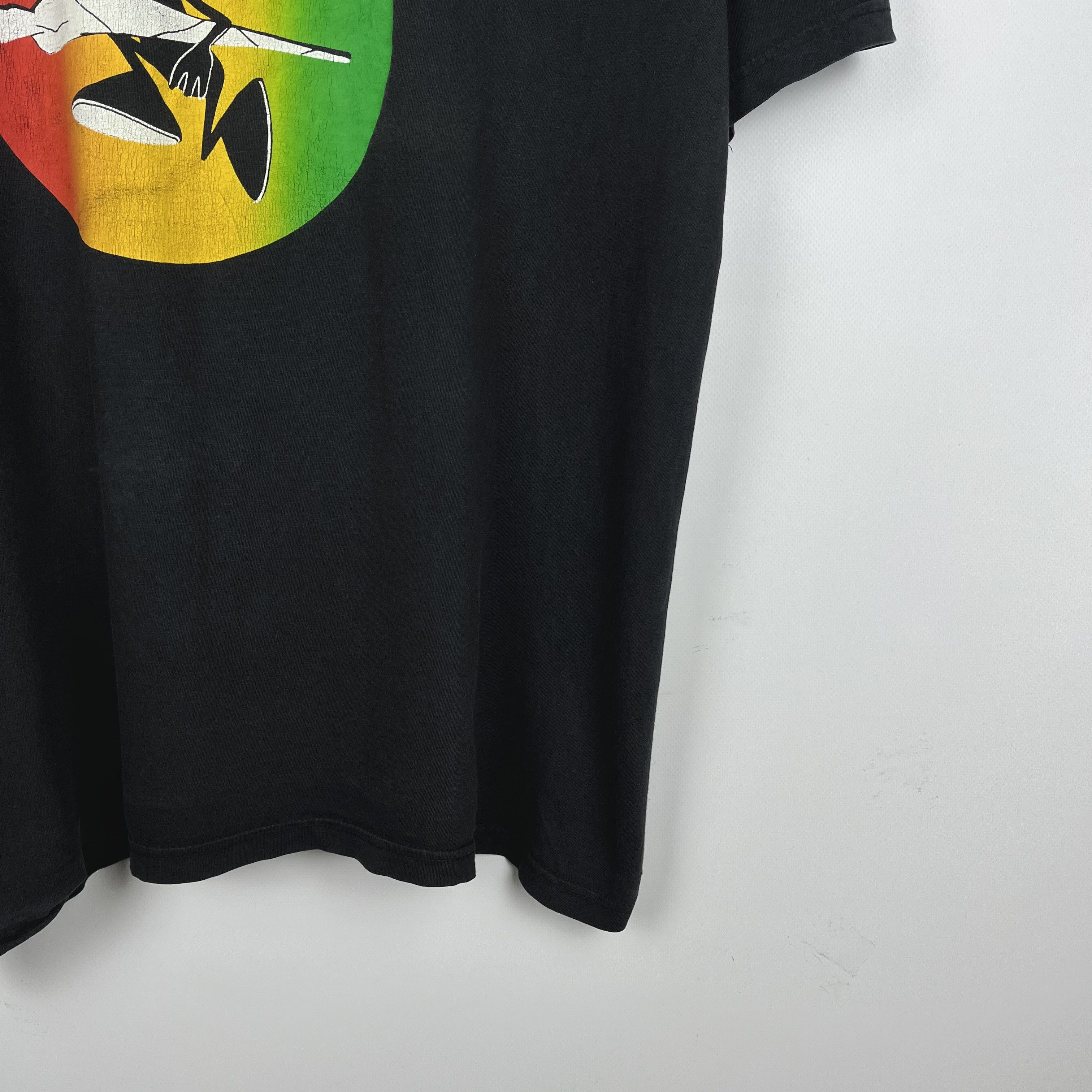 Vintage Vintage Dready Rasta Adult Funny T Shirt 1990’s Size US L / EU 52-54 / 3 - 3 Thumbnail