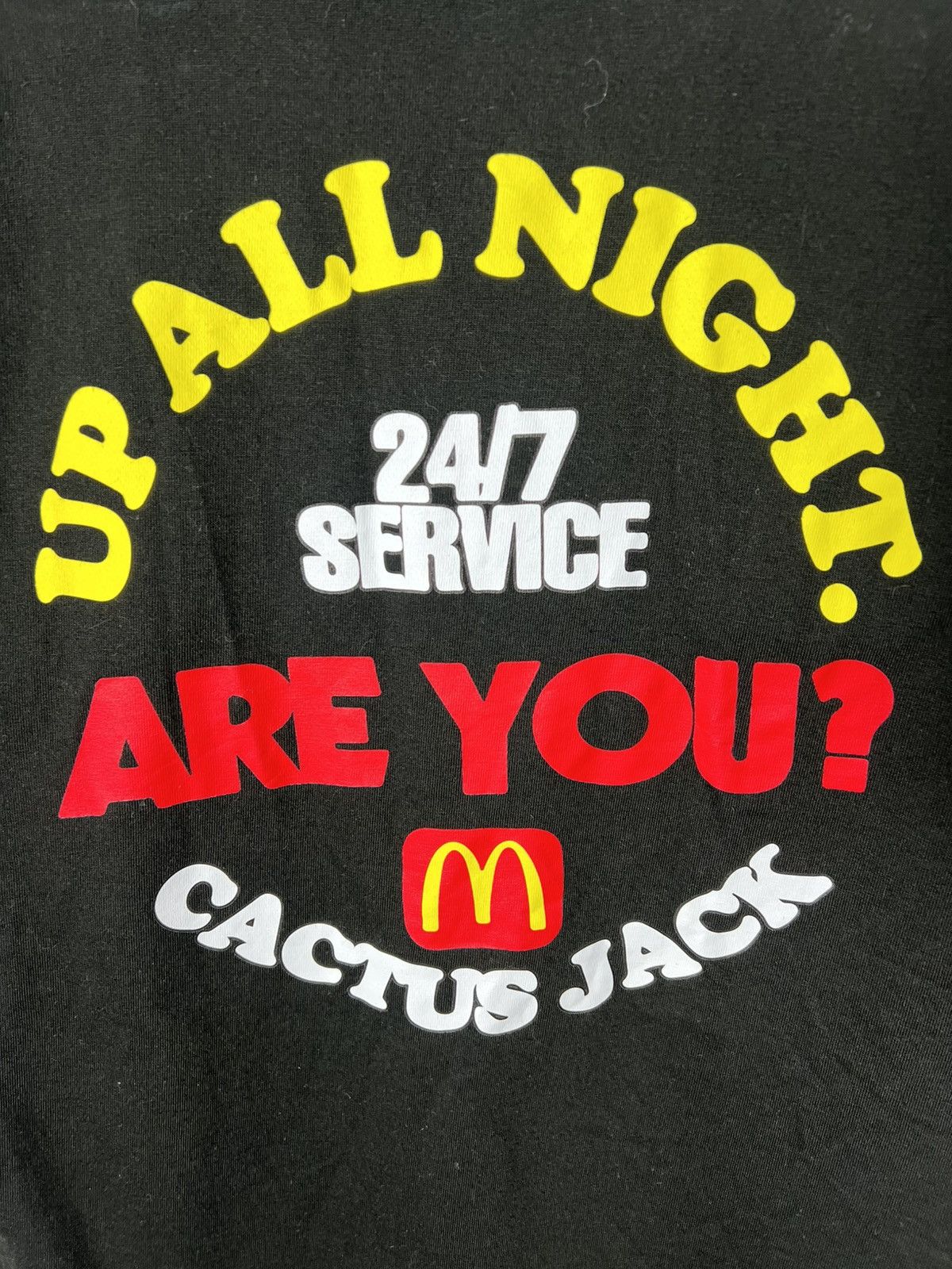 Travis Scott Y2k Sk8 Hype Travis Scott Cactus Jack McDonalds T-Shirt Size US S / EU 44-46 / 1 - 6 Thumbnail