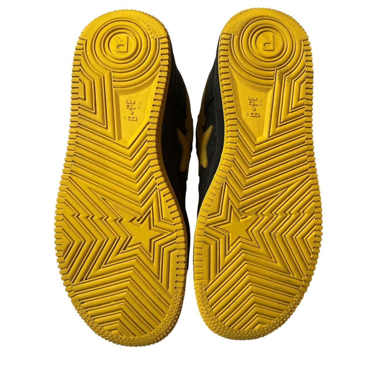 Bape blavk & yellow Bapesta fs001 Size US 6 / EU 39 - 6 Thumbnail
