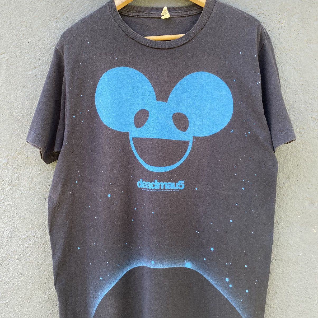 Band Tees Thrashed Faded Vintage Y2K Deadmau5 Band ERD GRUNGE OG TEE Size US M / EU 48-50 / 2 - 2 Thumbnail