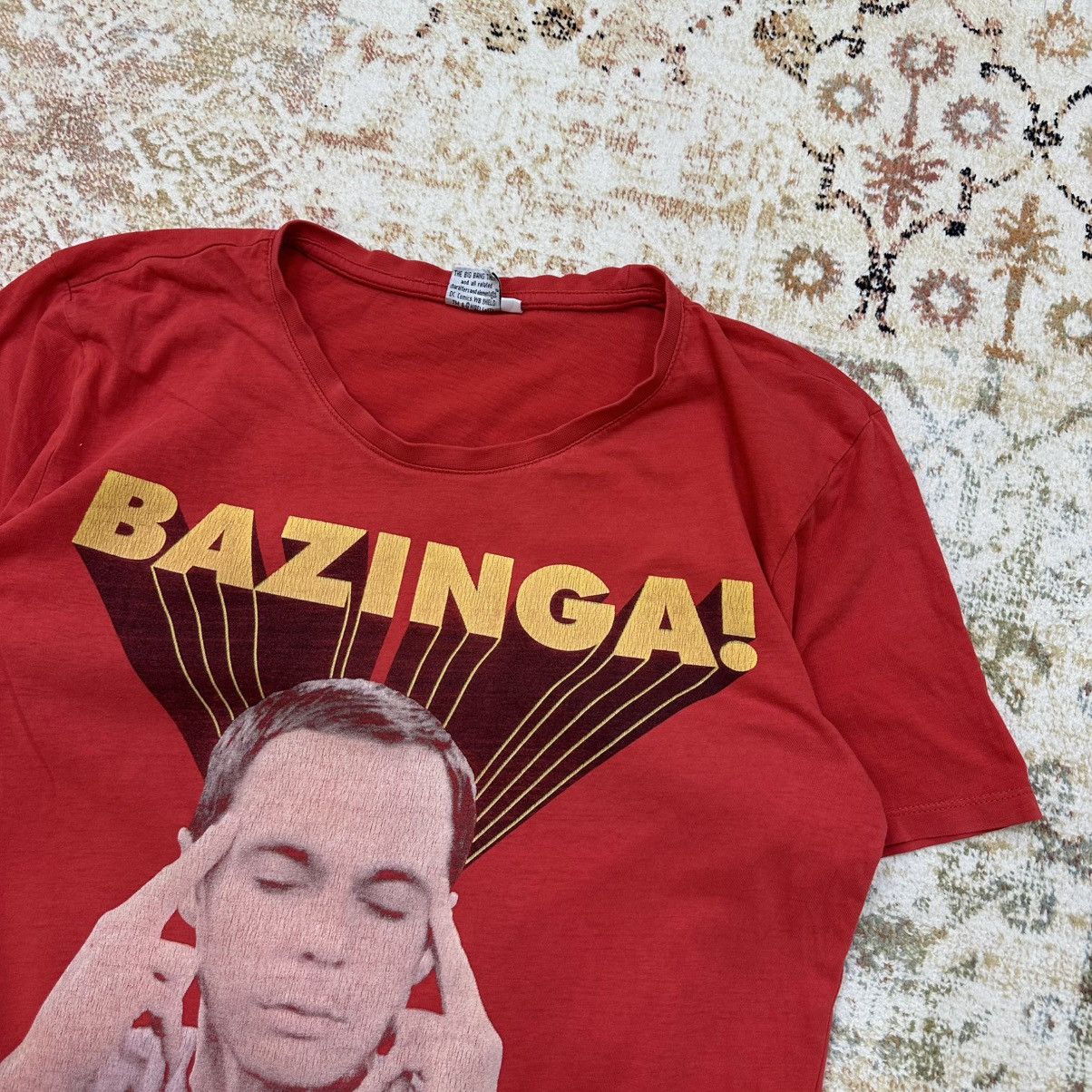 Vintage Vintage Adult The Big Bang Theory Bazinga T-shirts Y2K 00s Size US L / EU 52-54 / 3 - 5 Thumbnail