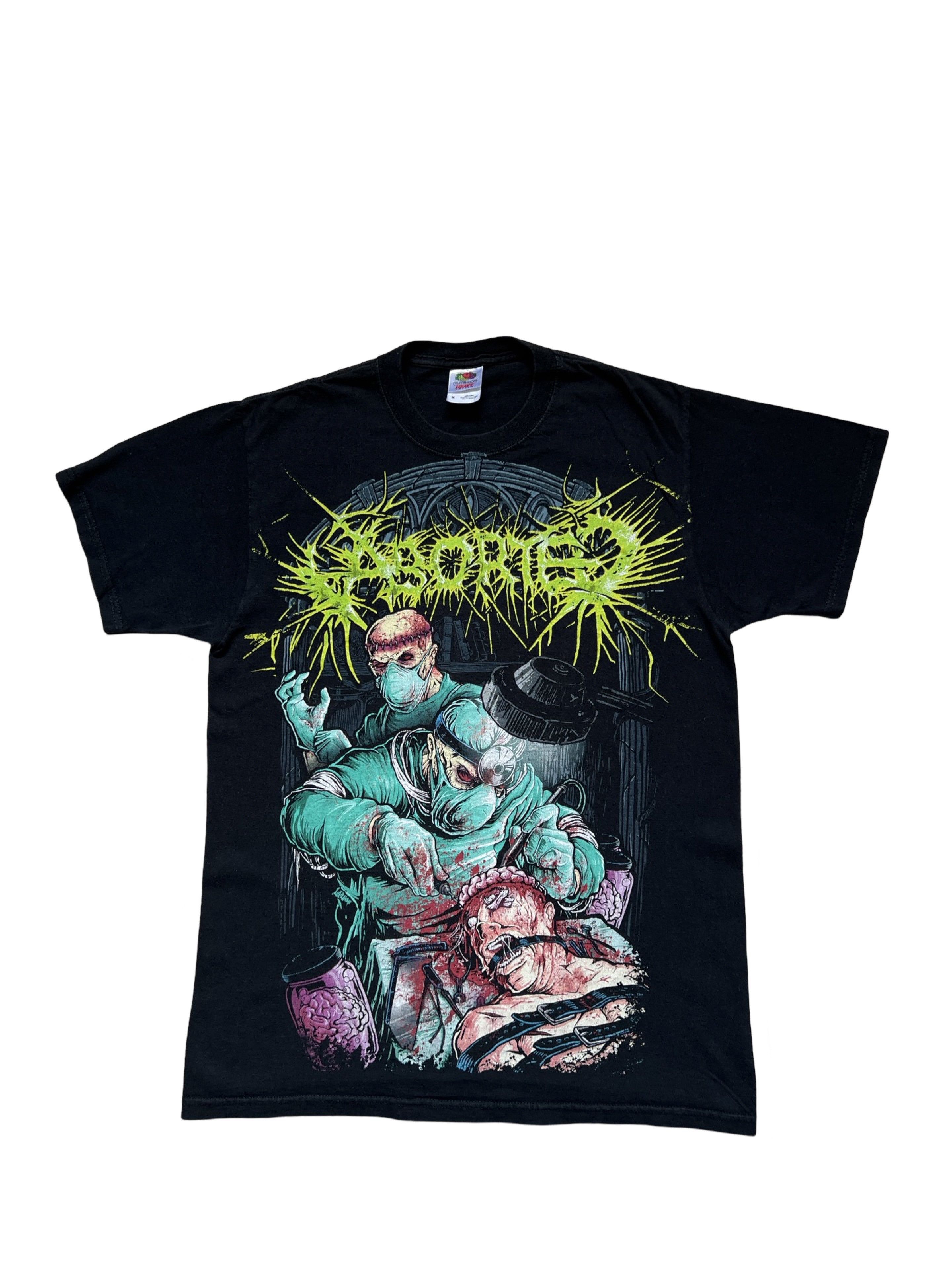 Band Tees 00s Aborted Crazy Printed Tee Dead Metal Band Size US S / EU 44-46 / 1 - 1 Thumbnail