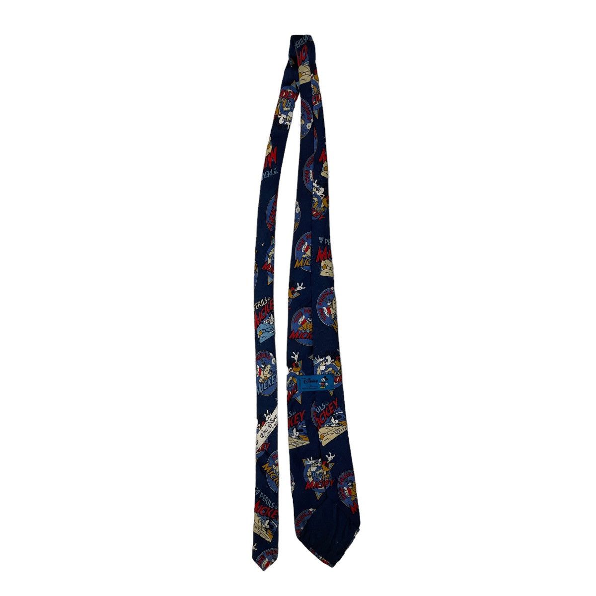 Disney 🔥LAST PRICE🔥 Vintage Disney The Perils Of Mickey Silk Ties Size ONE SIZE - 5 Thumbnail