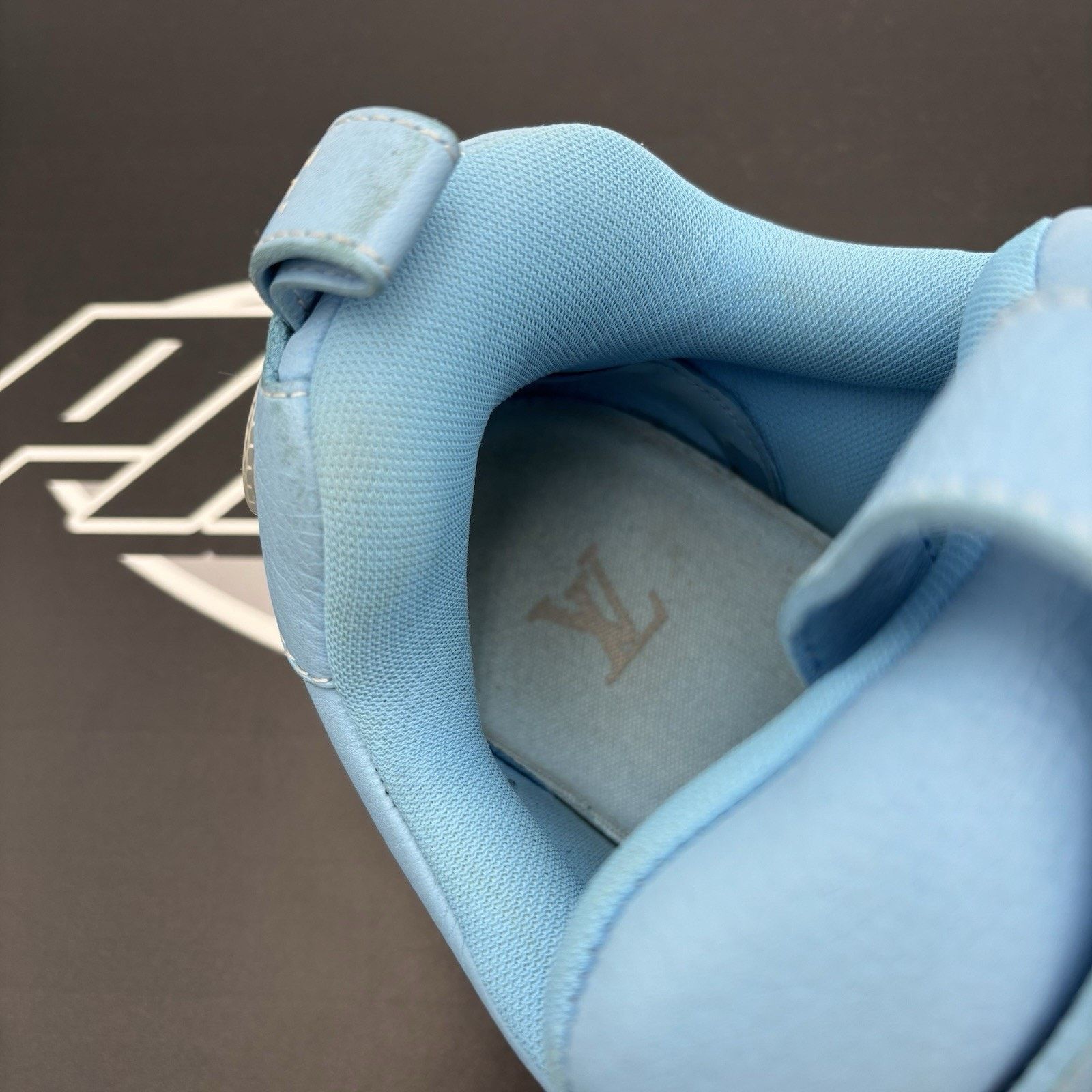 Louis Vuitton Louis Vuitton Skate ' Sky Blue ' | GOOD CONDITION! Size US 11 / EU 44 - 16 Thumbnail