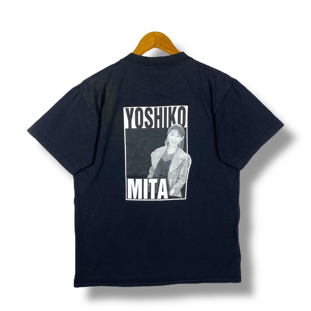 Band Tees × Vintage Vintage 90's YOSHIKO MITA Japanese Successful Actress Size US M / EU 48-50 / 2 - 1 Thumbnail