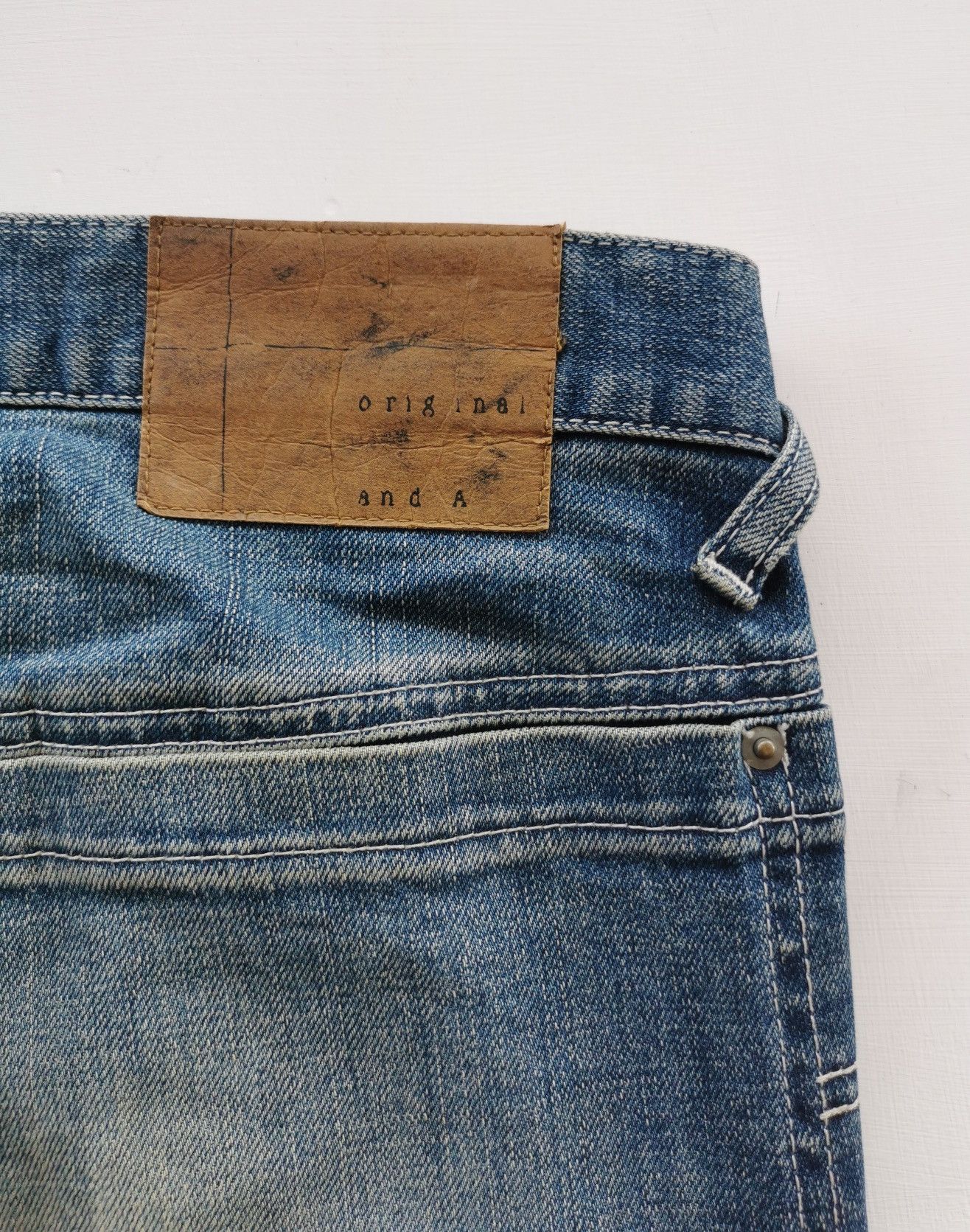 And A And A Japan Showed Zipper Mud Wash Skinny Jeans Punk Size US 32 / EU 48 - 8 Thumbnail