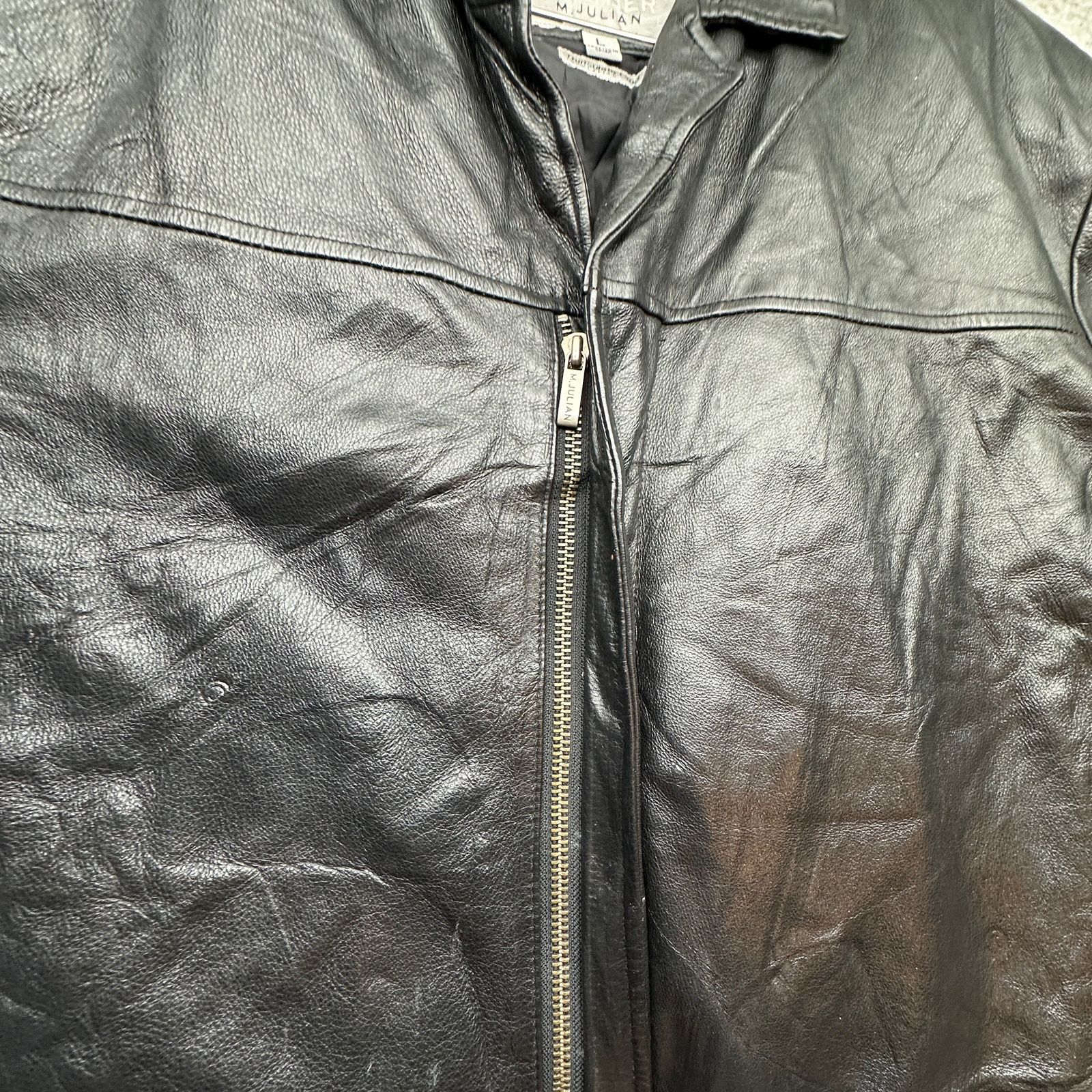 Wilsons Leather Wilsons Leather M Julian Leather Coat Thinsulate Insulated Size US L / EU 52-54 / 3 - 7 Thumbnail