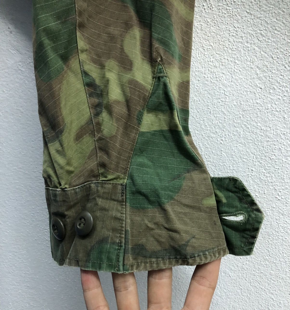Vintage Vintage Us Army Woodland Camo Military Field Jacket Size US L / EU 52-54 / 3 - 10 Thumbnail