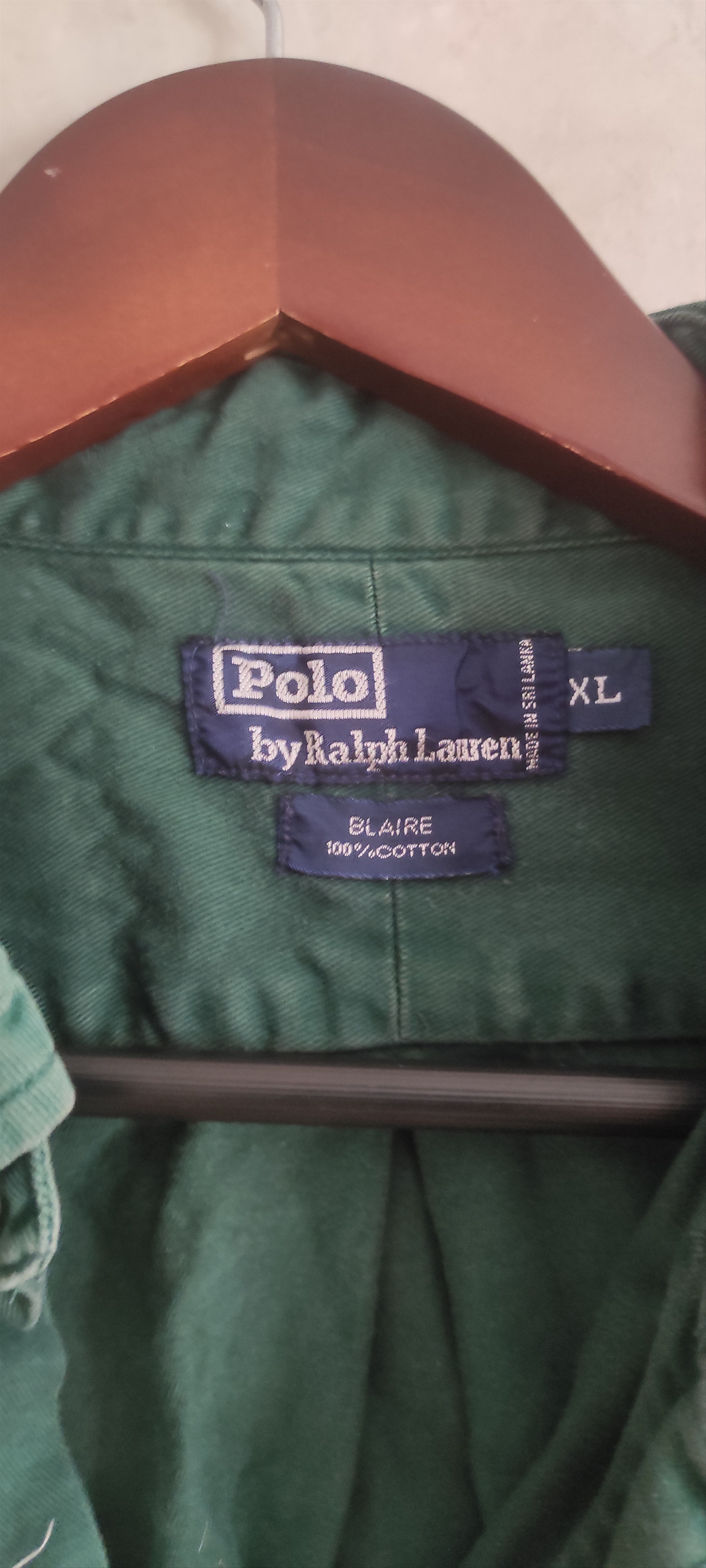 Polo Ralph Lauren Polo Ralph Lauren Shirt Classic Fit Oxford Cotton Red Pony Size US XL / EU 56 / 4 - 5 Thumbnail