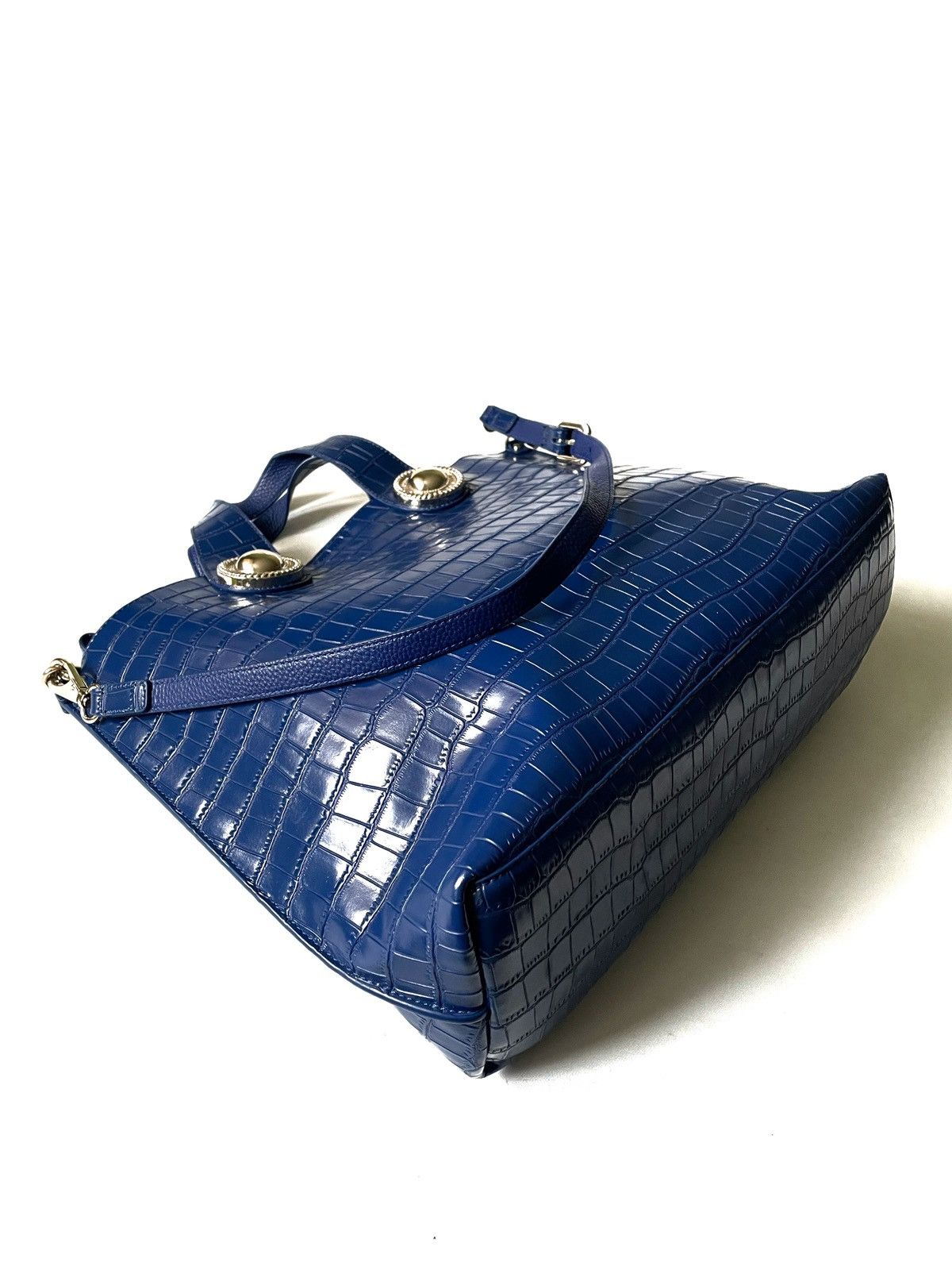 Versace Jeans Couture Versace Jeans Couture Tote Bag With Pouch Blue Color Large Size ONE SIZE - 3 Thumbnail