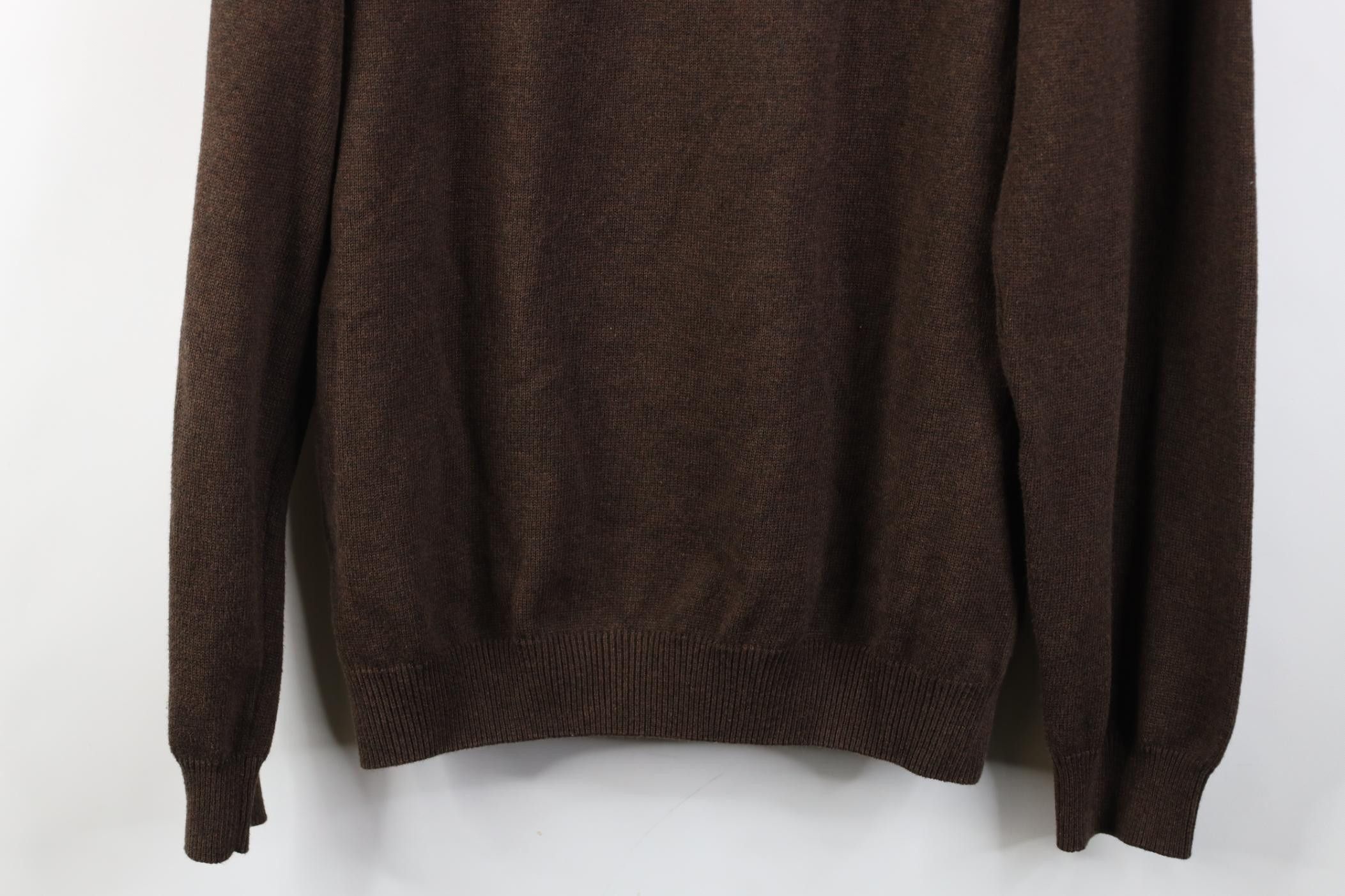 Vintage Vintage 90s Streetwear Diamond Knit Golf V-Neck Sweater Size US M / EU 48-50 / 2 - 10 Thumbnail