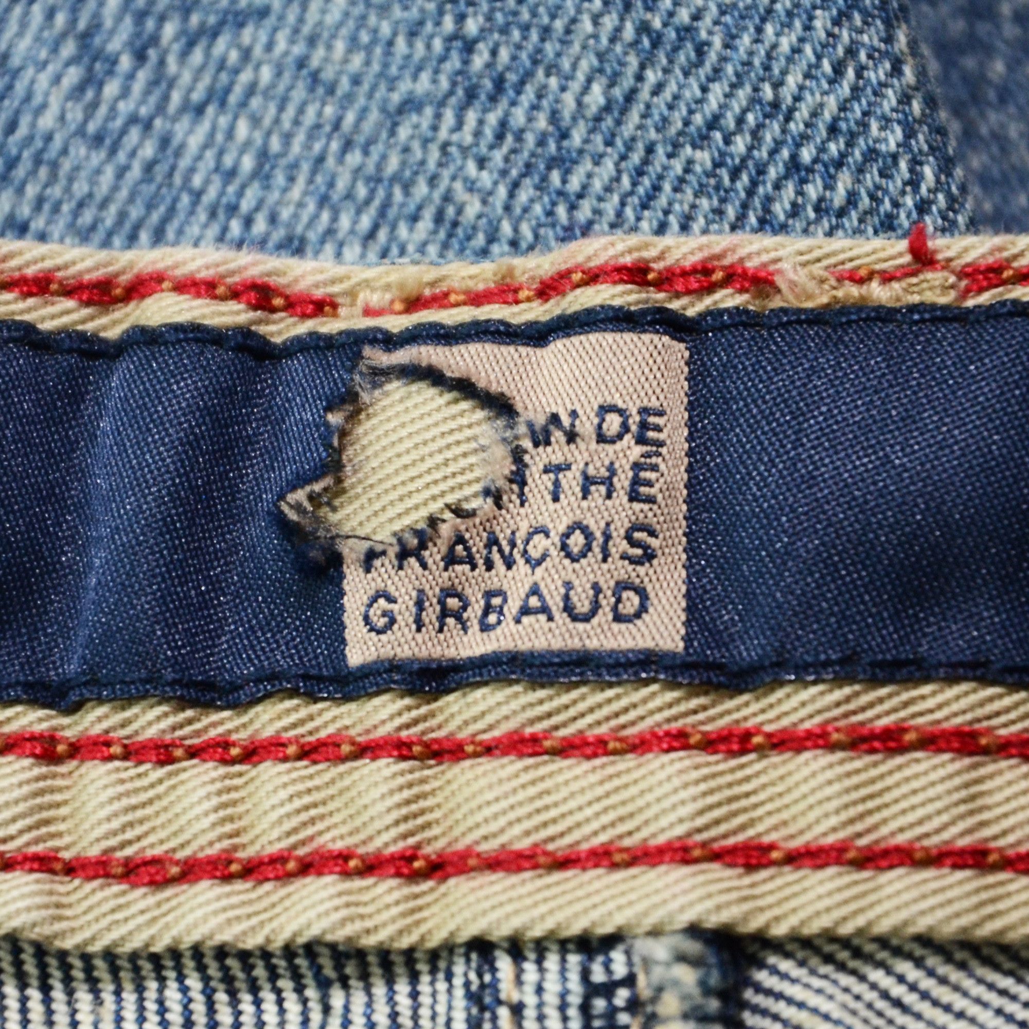 Marithe + Francois Girbaud M+FG Jorts W34 Sample item Rare Design 2006 Carft Size US 34 / EU 50 - 6 Thumbnail