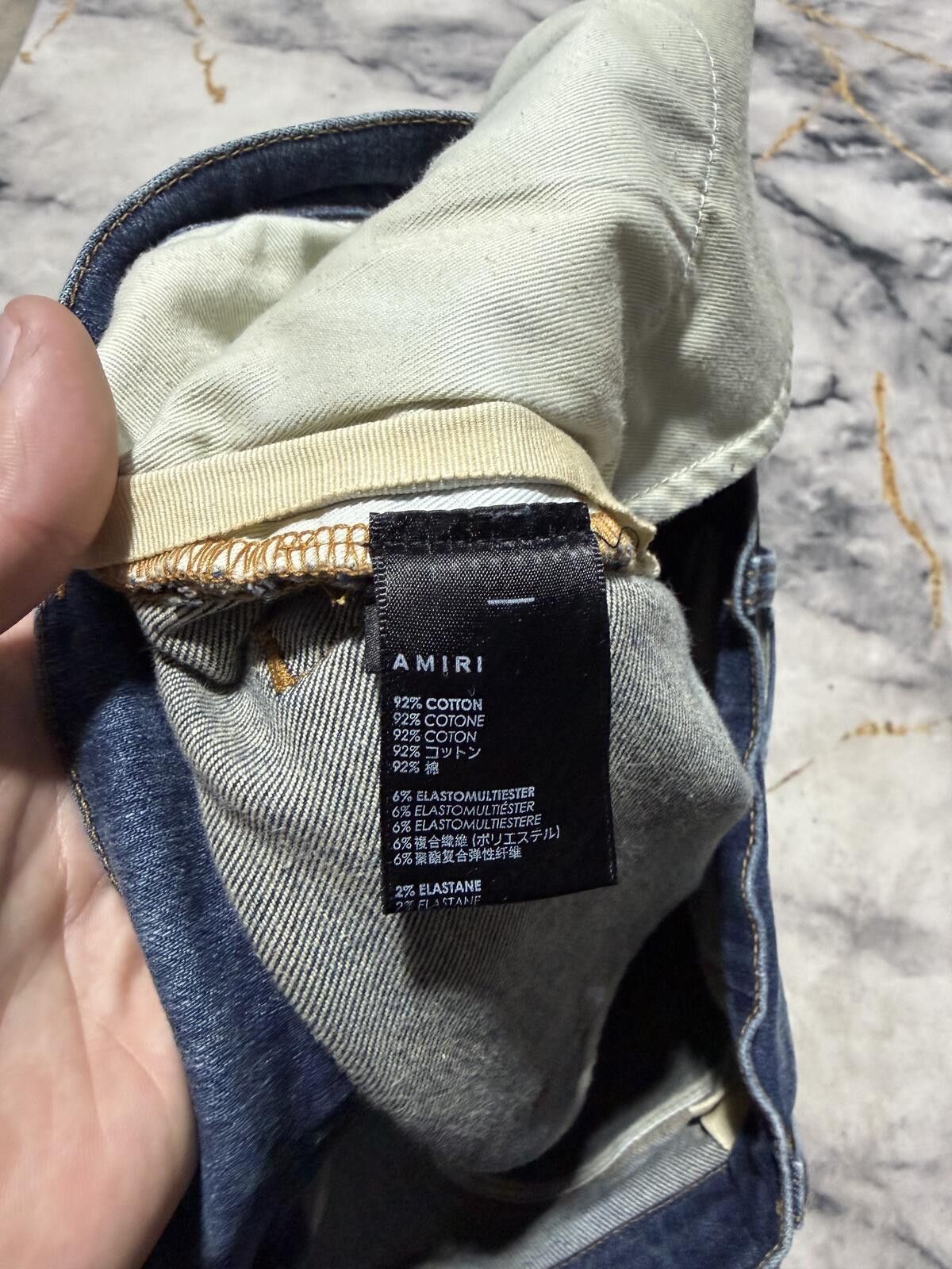 Amiri Amiri Blue Plaid Thrasher - Sz 32 Size US 32 / EU 48 - 6 Thumbnail