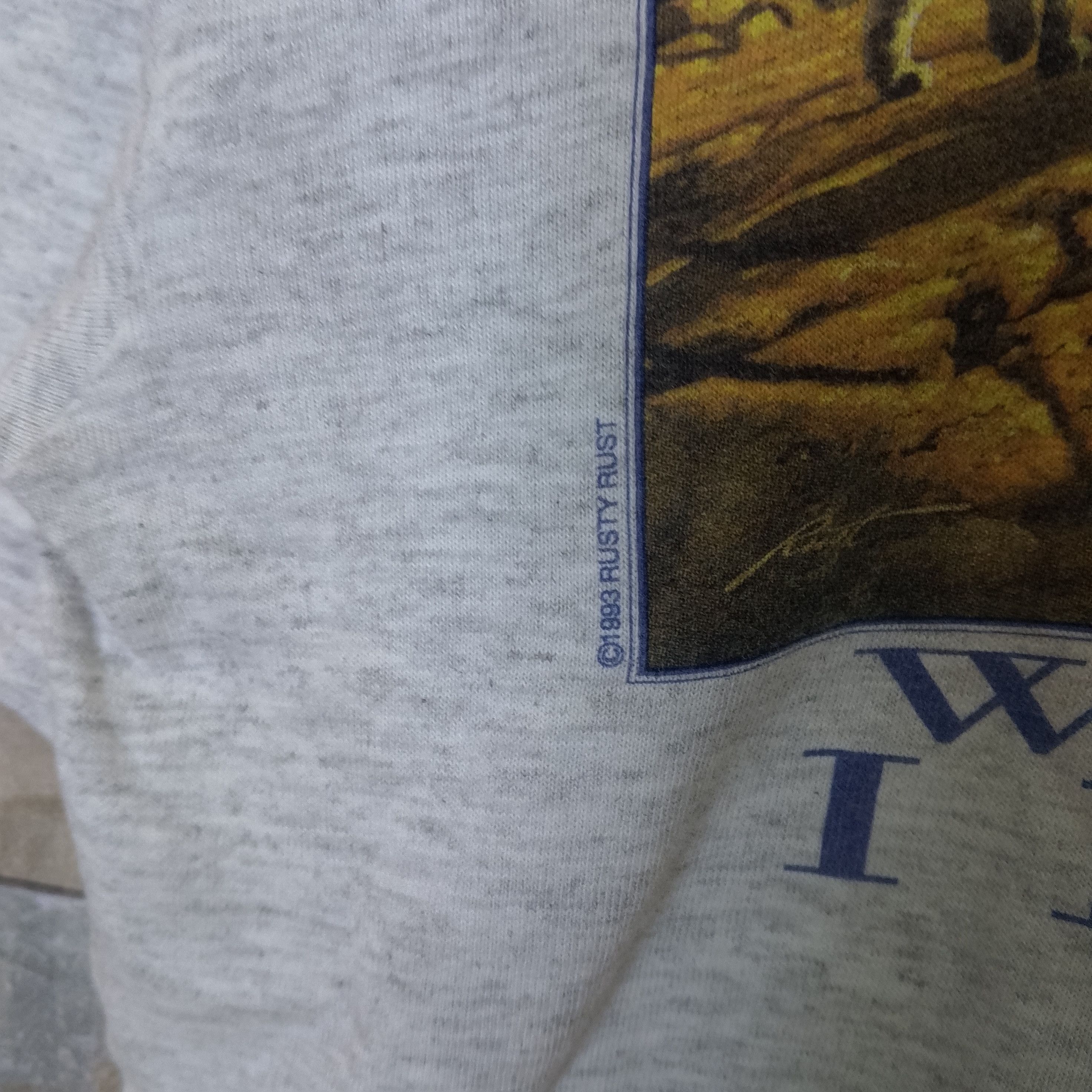 Vintage Vintage 90s Wildlife Illusions by Rusty Rust Size US L / EU 52-54 / 3 - 4 Thumbnail