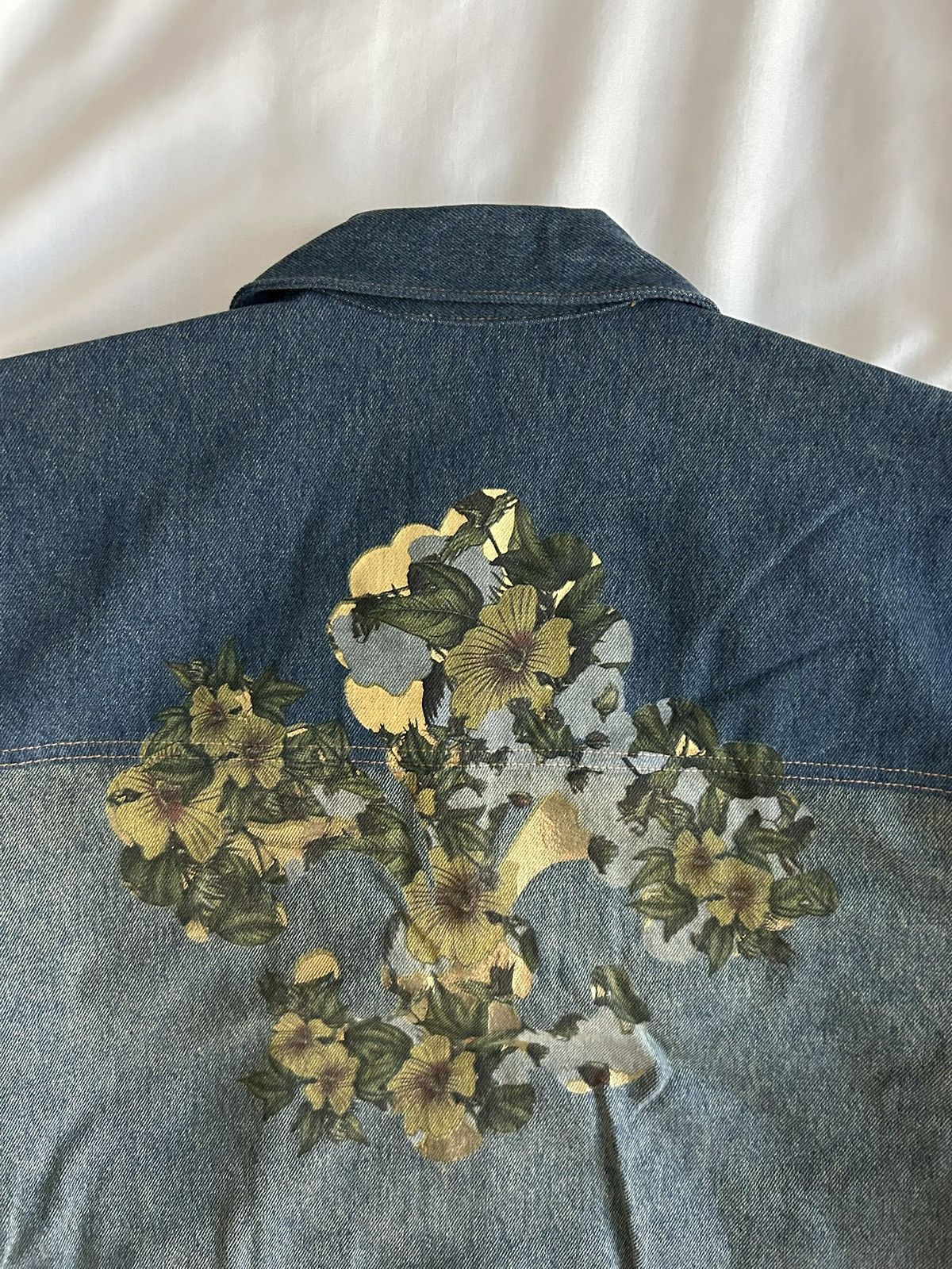 DENIM TEARS × Levi's Denim Tears Levis Denim Track Jacket Cotton Fleur De-Lis Size US L / EU 52-54 / 3 - 8 Thumbnail