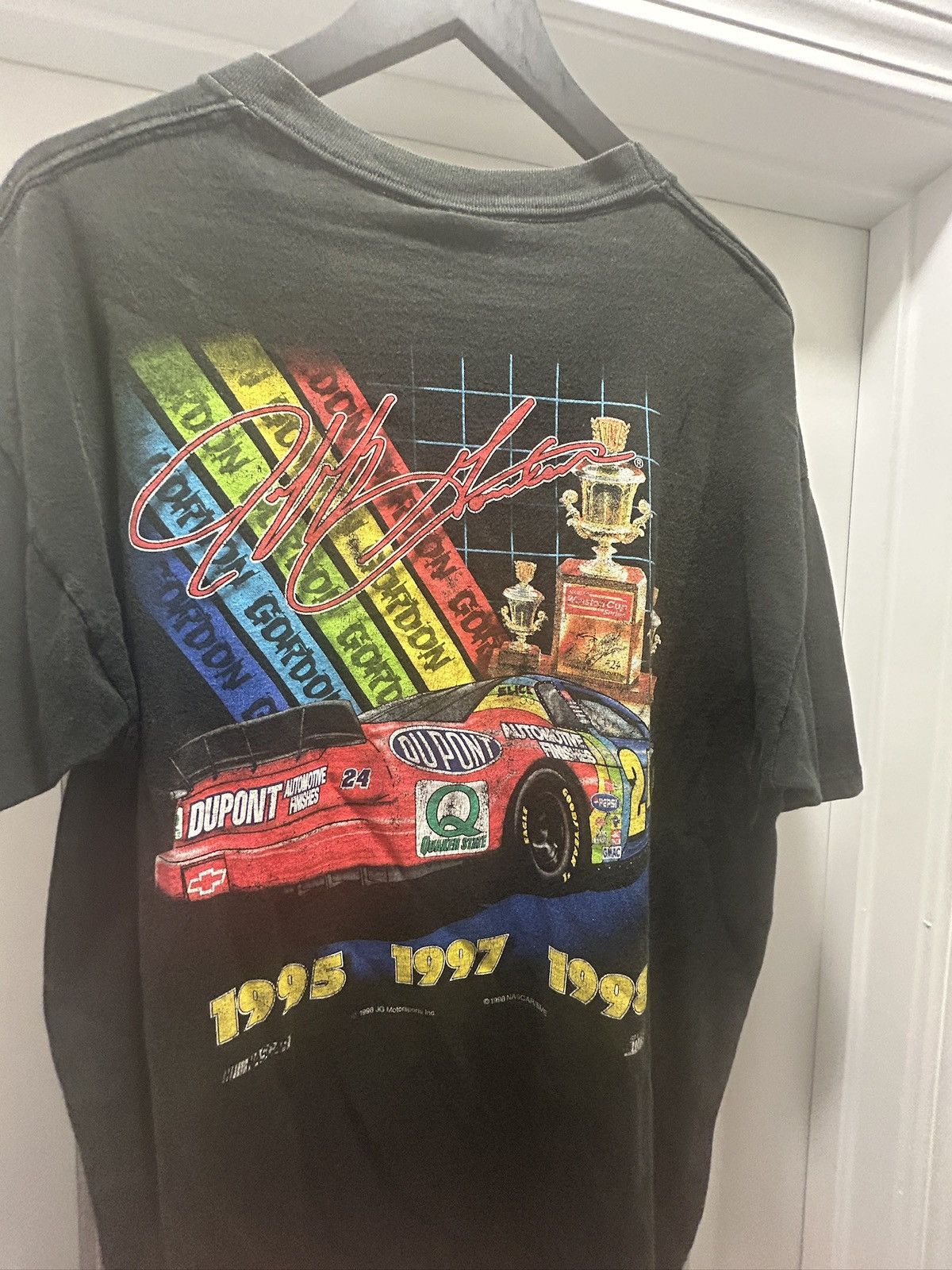 NASCAR Jeff Gordon 3PEAT vintage graphic tee Size US L / EU 52-54 / 3 - 4 Thumbnail