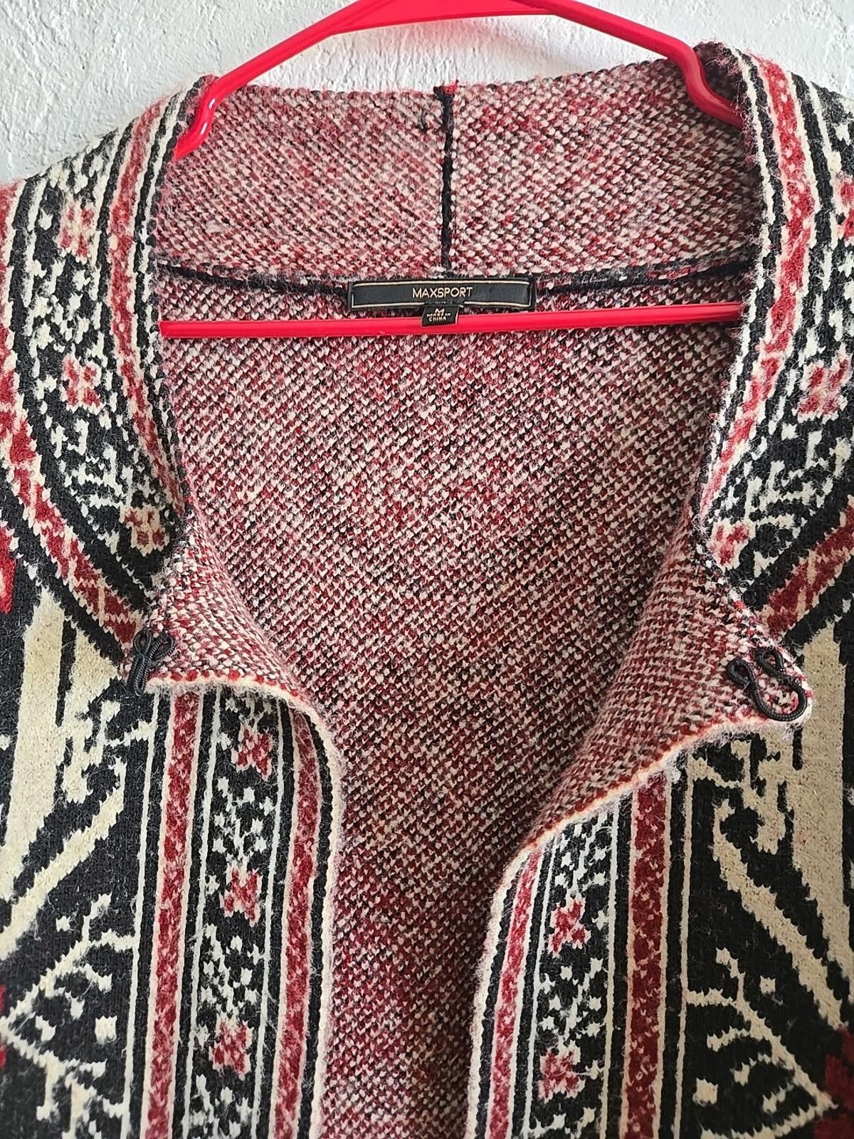 Other MAXSPORT Women's M Sweater FLORAL Open Cardigan Jacket $248 Size M / US 6-8 / IT 42-44 - 4 Thumbnail