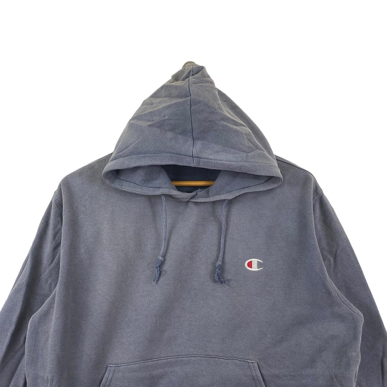 Champion Vintage 90’ CHAMPION USA Natural Sun Faded Pullover Hoodie Size M / US 6-8 / IT 42-44 - 3 Thumbnail