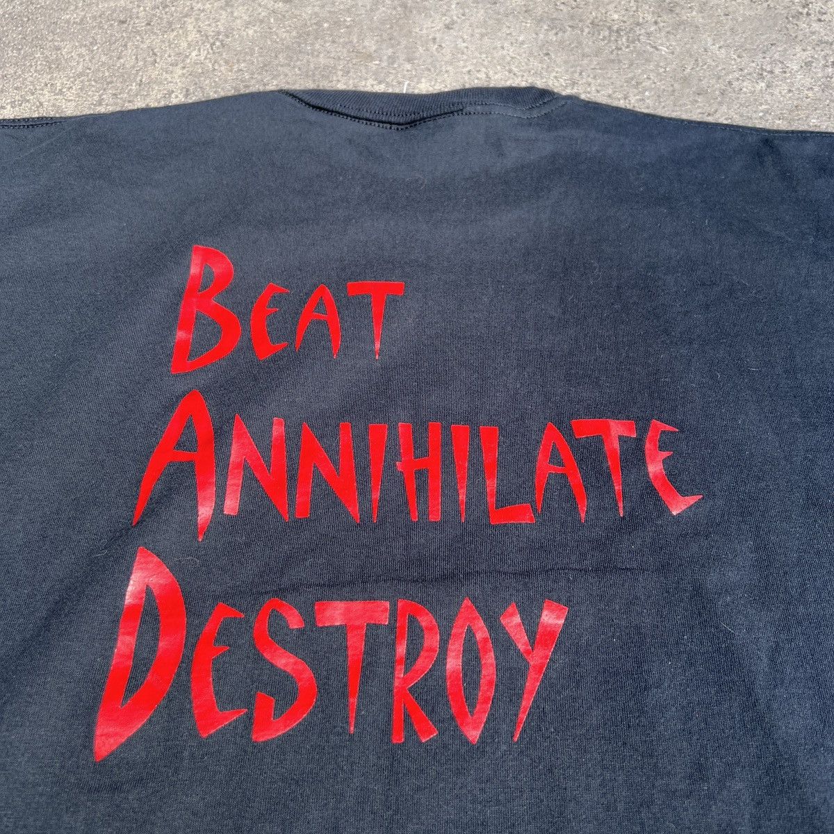 Other Vintage Y2K BIG COTTON THE BAD BUTCHER Promo Tee XL Graphic Size US XL / EU 56 / 4 - 6 Thumbnail