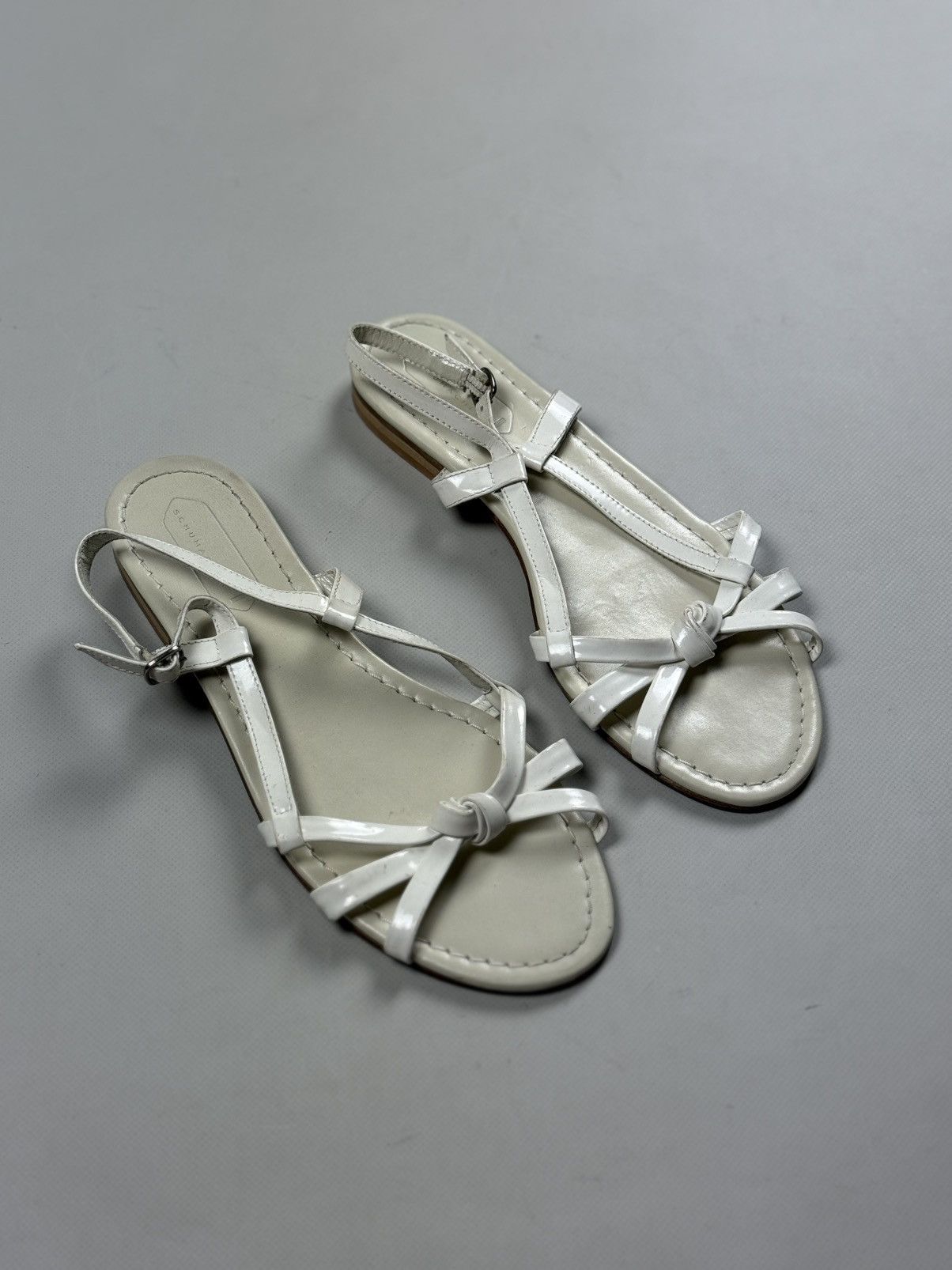DOROTHEE SCHUMACHER Schumacher Ladies Leather Strappy Flats Sandals Size 40 Size US 10 / IT 40 - 1 Thumbnail