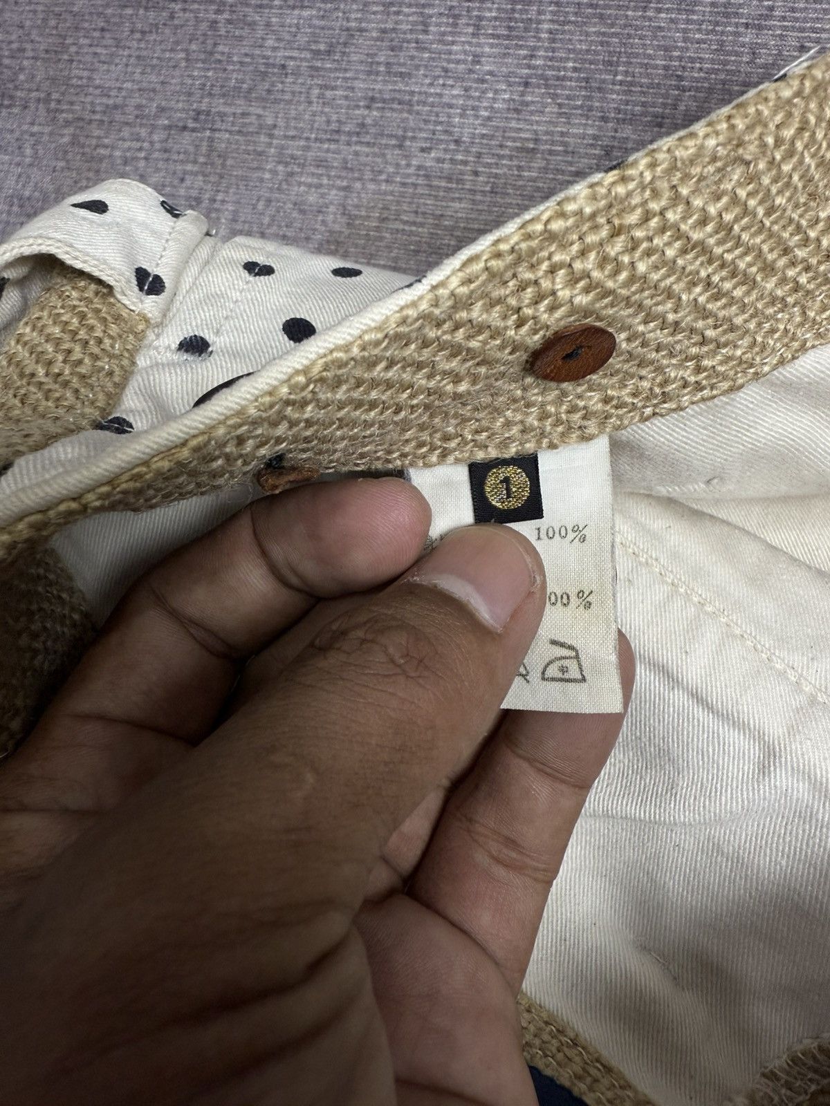 Kapital VINTAGE KAPITAL POLKADOT PANTS Size US 29 - 8 Thumbnail