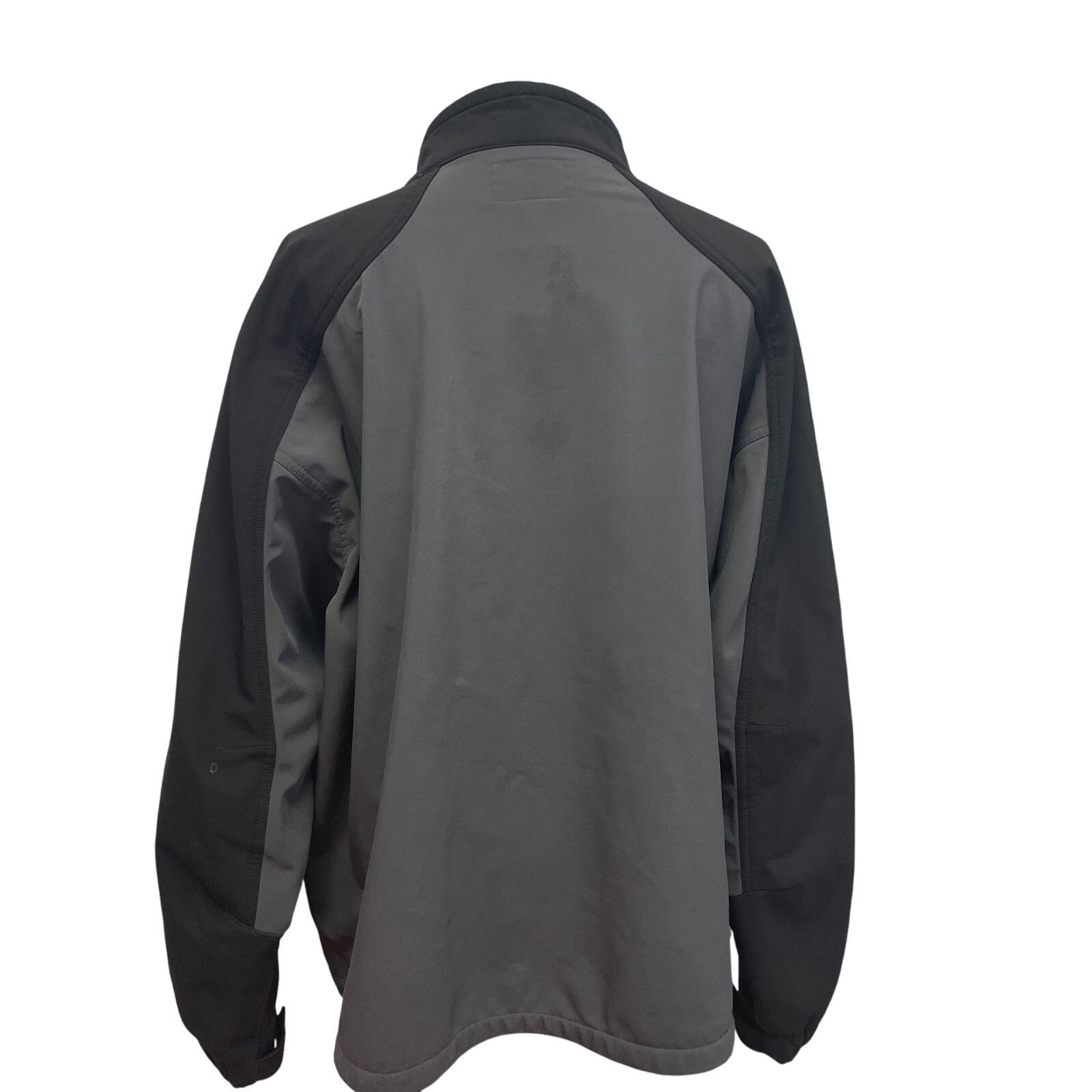 Redhead Hand Printed 3XL Poppy Flower Weatherproof Full Zip Jacket Size 3XL / US 20-22 - 3 Thumbnail
