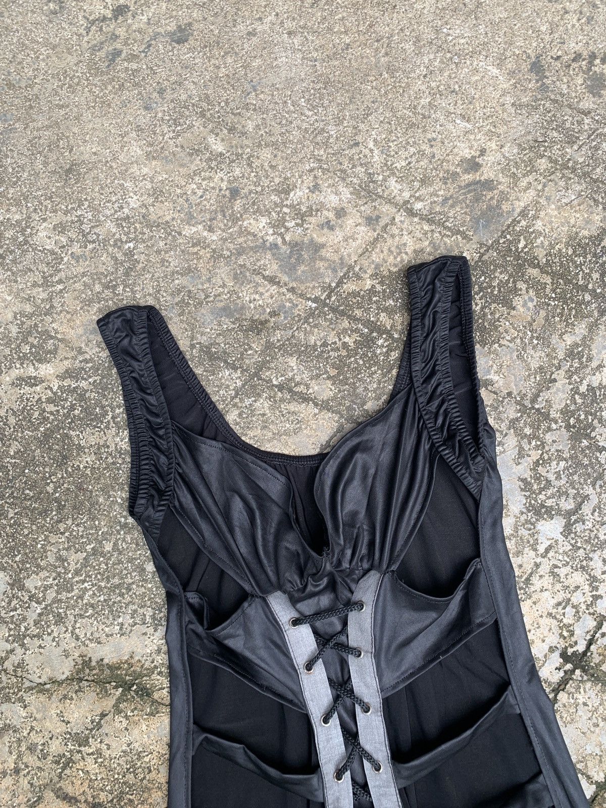 Japanese Brand × Seditionaries Sexywear Elastane Black See Though Lace Tank Dress Size S / US 4 / IT 40 - 6 Thumbnail