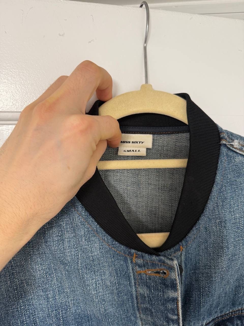 Miss Sixty Miss Sixty Jeans Jacket size Small Denim Navy Blue y2k wmns Size S / US 4 / IT 40 - 2 Thumbnail