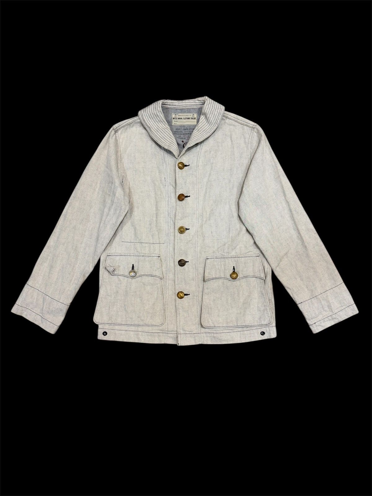 Kapital × Mister Freedom × Sugar Cane MISTER FREEDOM VINTAGE DESIGN NAVAL SHIPS JACKET USS MFSC Size US M / EU 48-50 / 2 - 1 Thumbnail