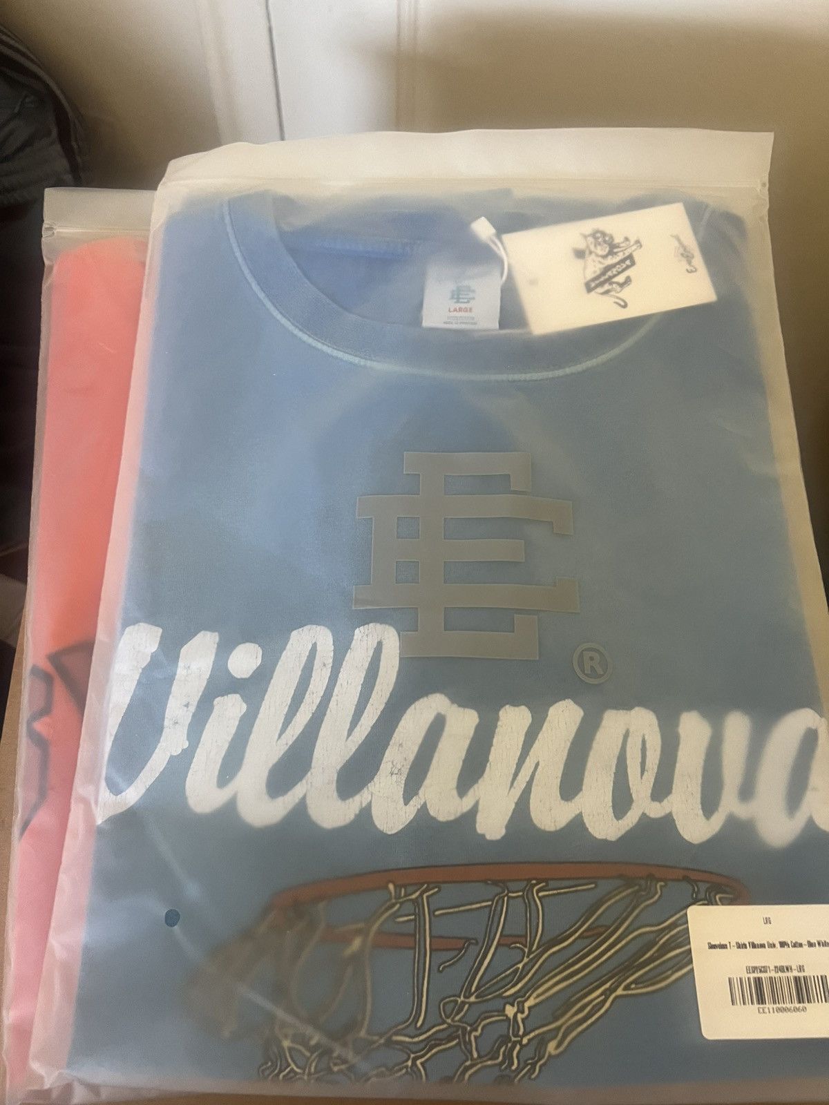 Eric Emanuel Eric Emanuel EE blue NCAA Villanova Wildcats cutoff shirt Size US L / EU 52-54 / 3 - 2 Thumbnail