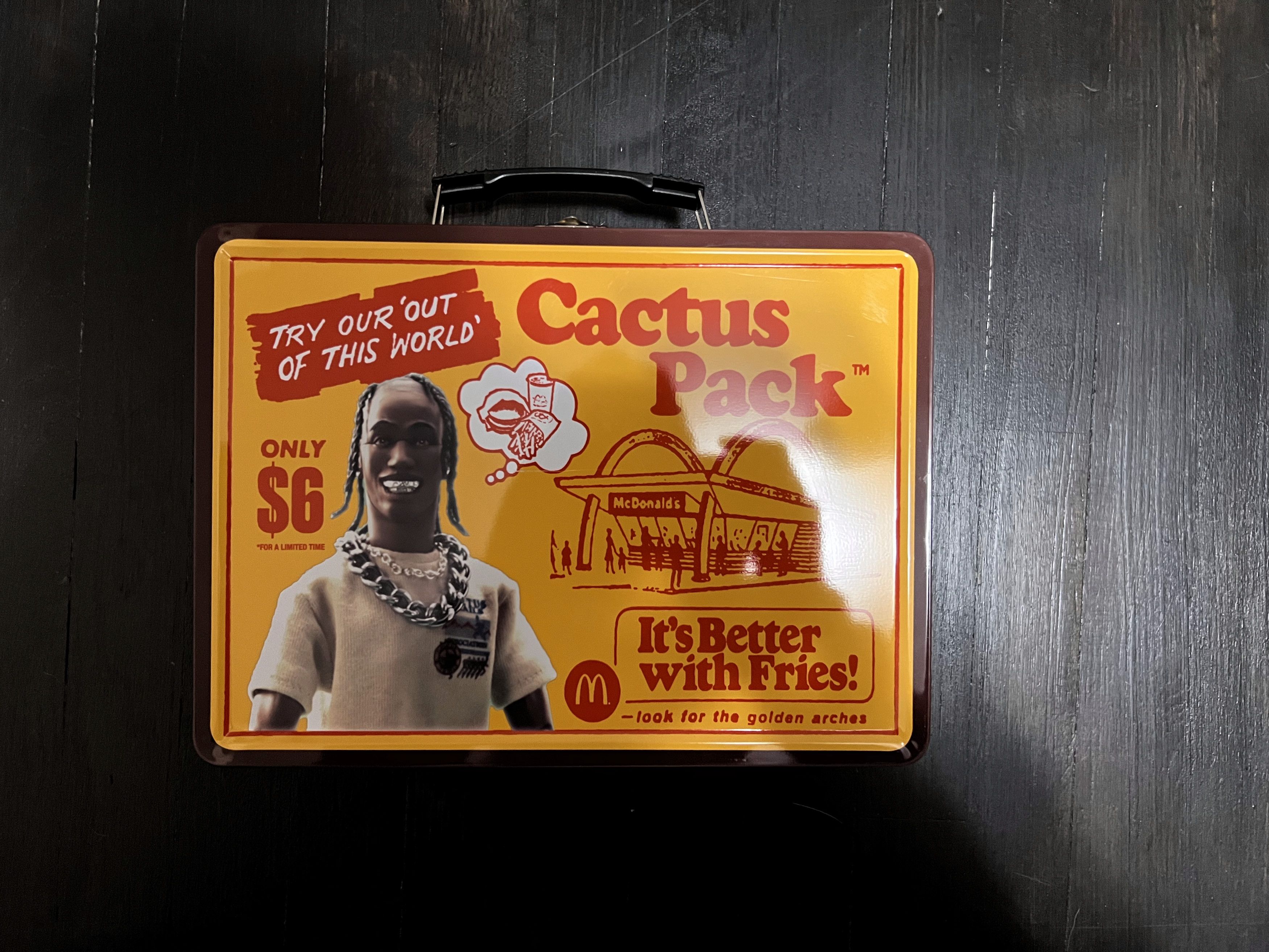 Travis Scott Travis Scott x McDonald's CJ Menu Rug | Grailed