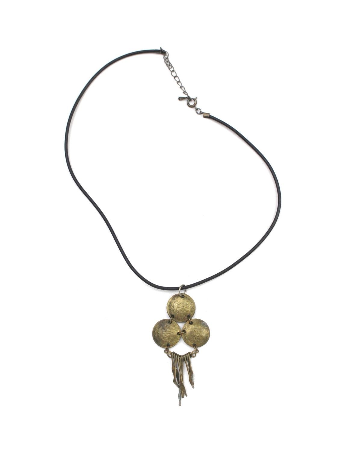If Six Was Nine 2000S JAPANESE MADE BRASS COIN AMULET NECKLACE Size ONE SIZE - 1 Thumbnail