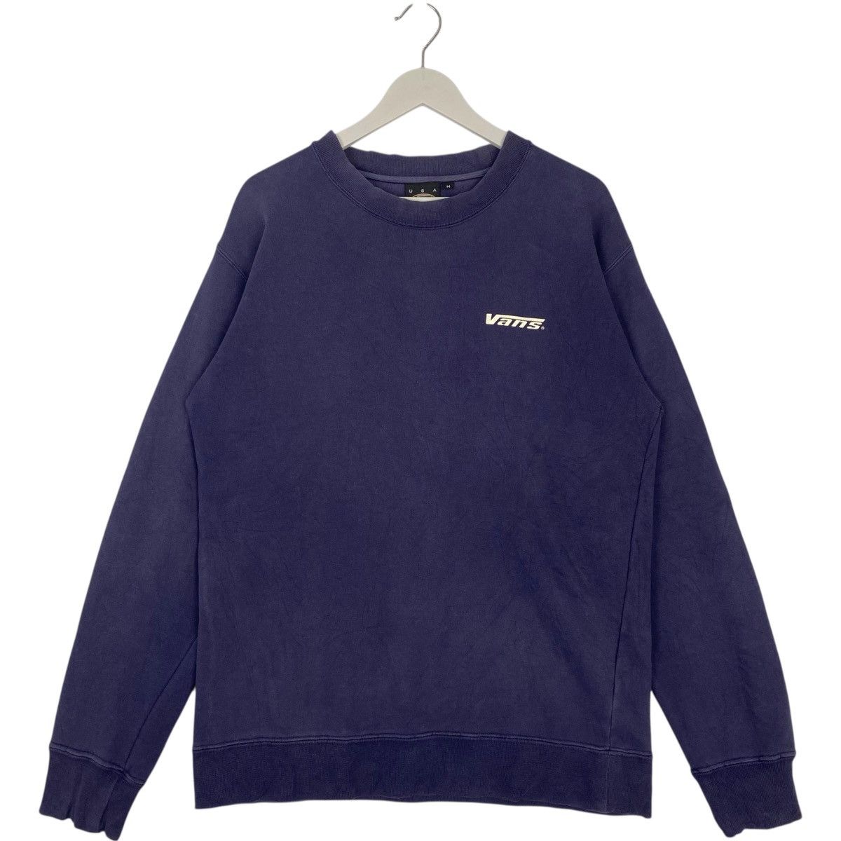 Other Vintage 90s Vans Skateboard Sweatshirt Crewneck Back Hit Big Size US M / EU 48-50 / 2 - 1 Thumbnail