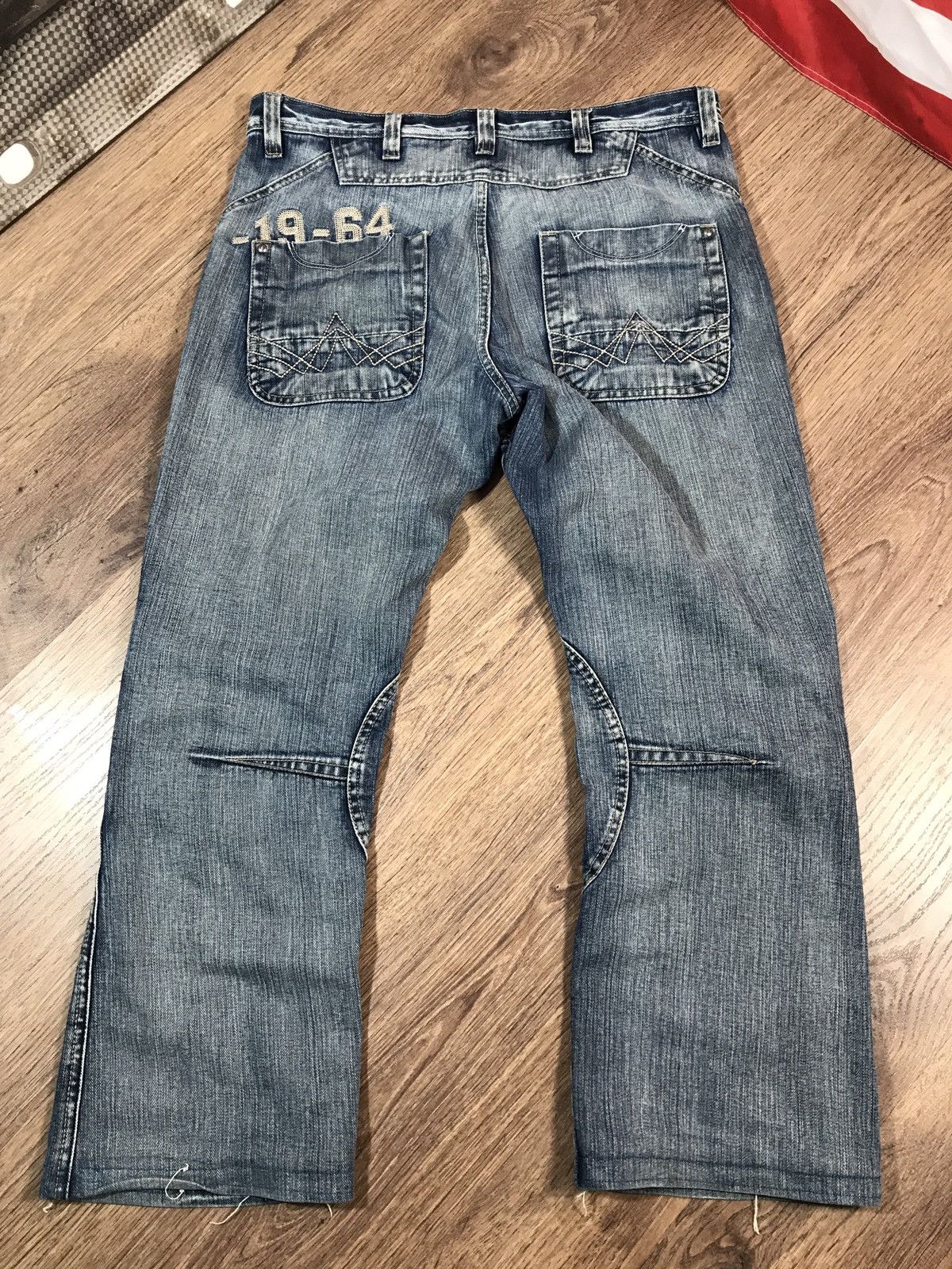 Japanese Brand Vintage Double Knee Pants Size US 36 / EU 52 - 8 Thumbnail