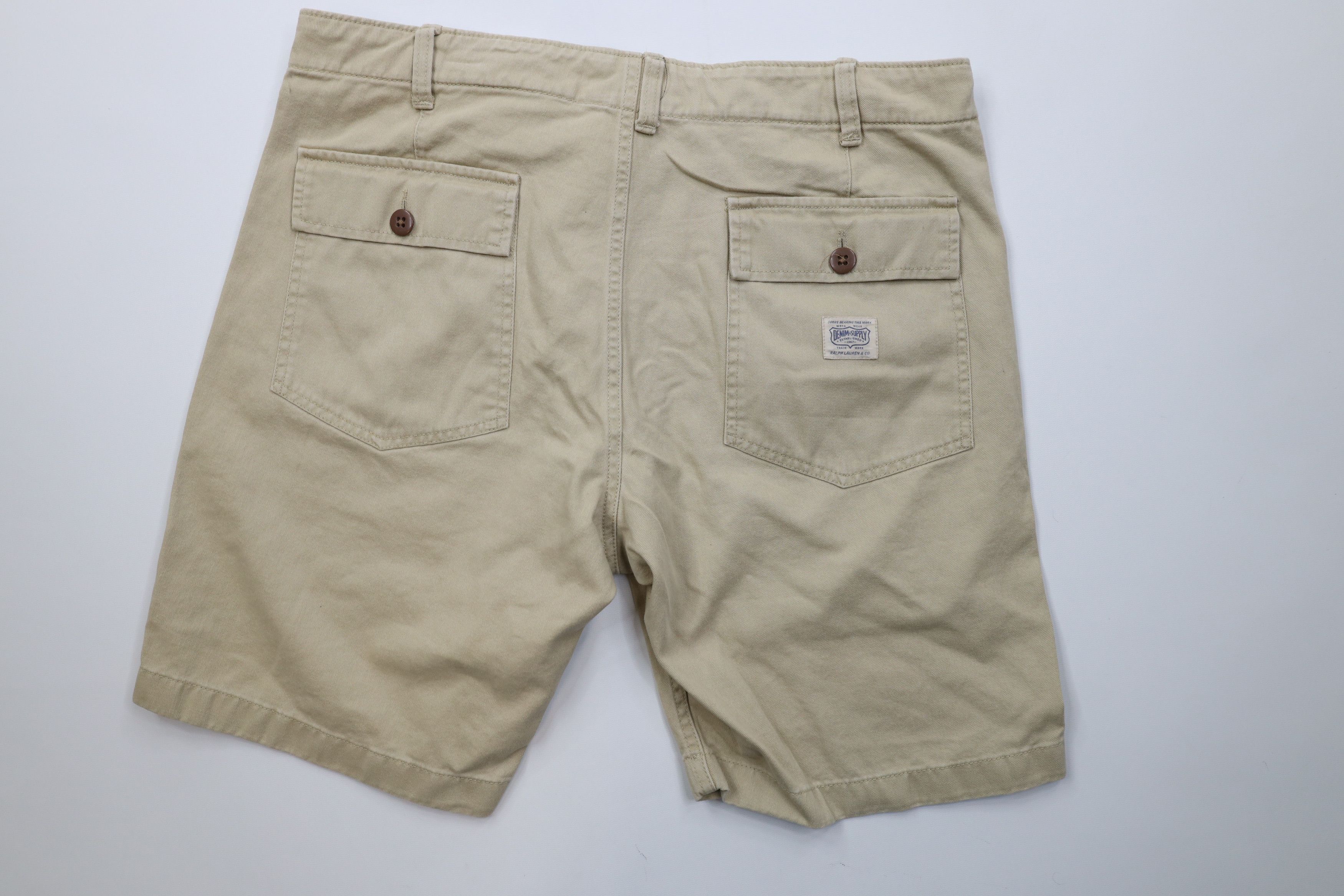 Ralph Lauren Vintage Ralph Lauren Denim Supply Above Knee Surplus Shorts Size US 33 - 7 Thumbnail