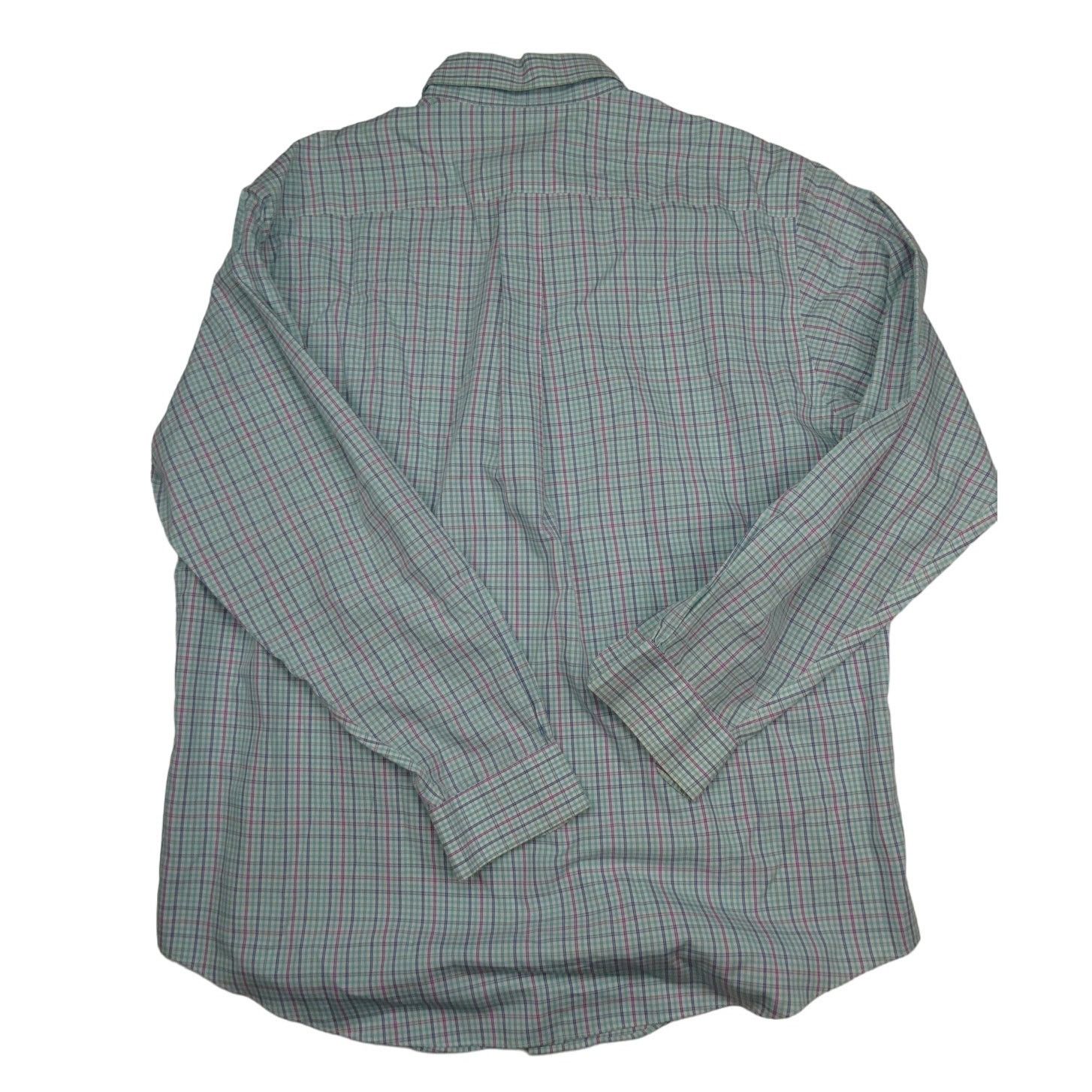 Brooks Brothers Brooks Brothers button-down plaid shirt, large, light blue Size US L / EU 52-54 / 3 - 3 Thumbnail